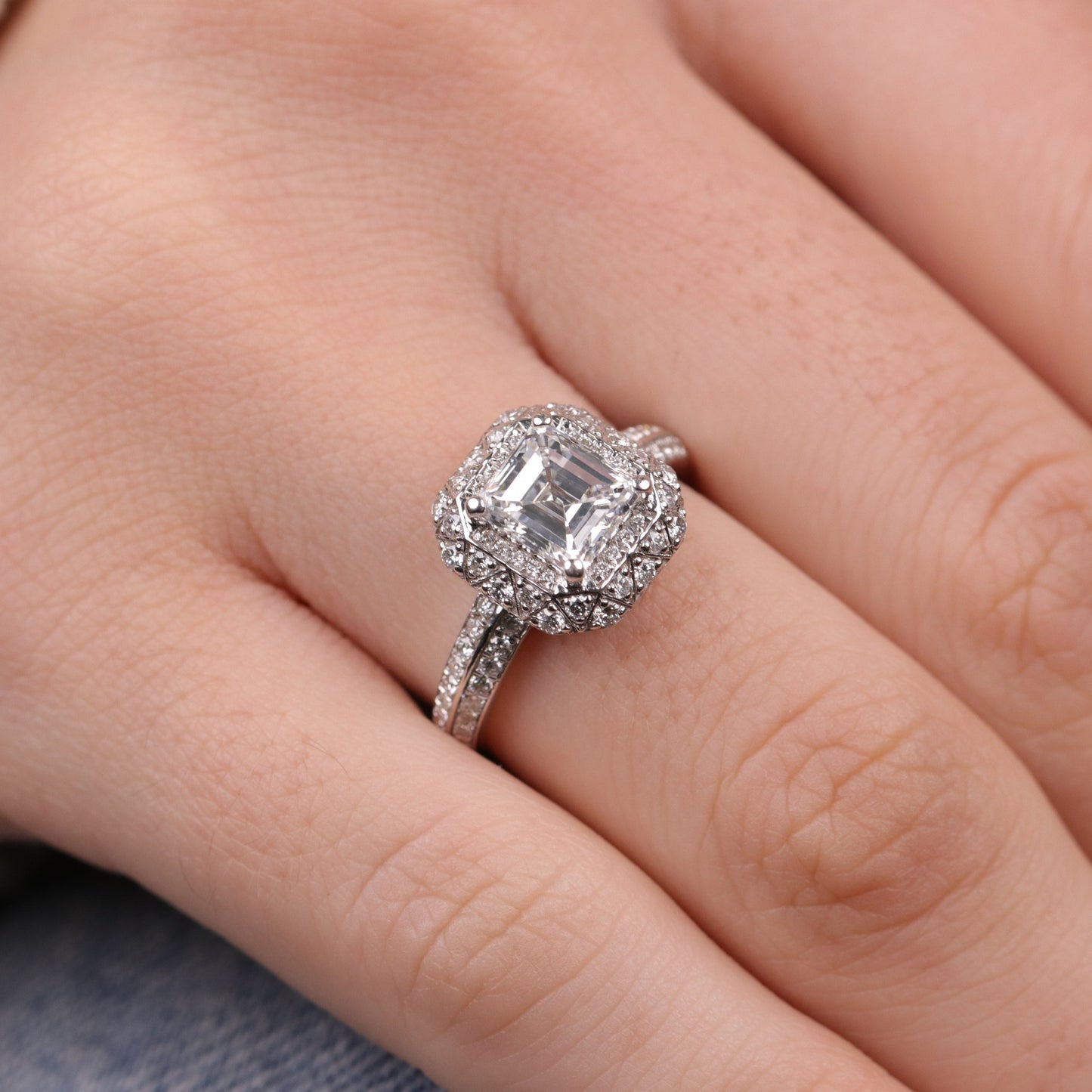 2.06 Karat Prenses Pırlanta Yüzük