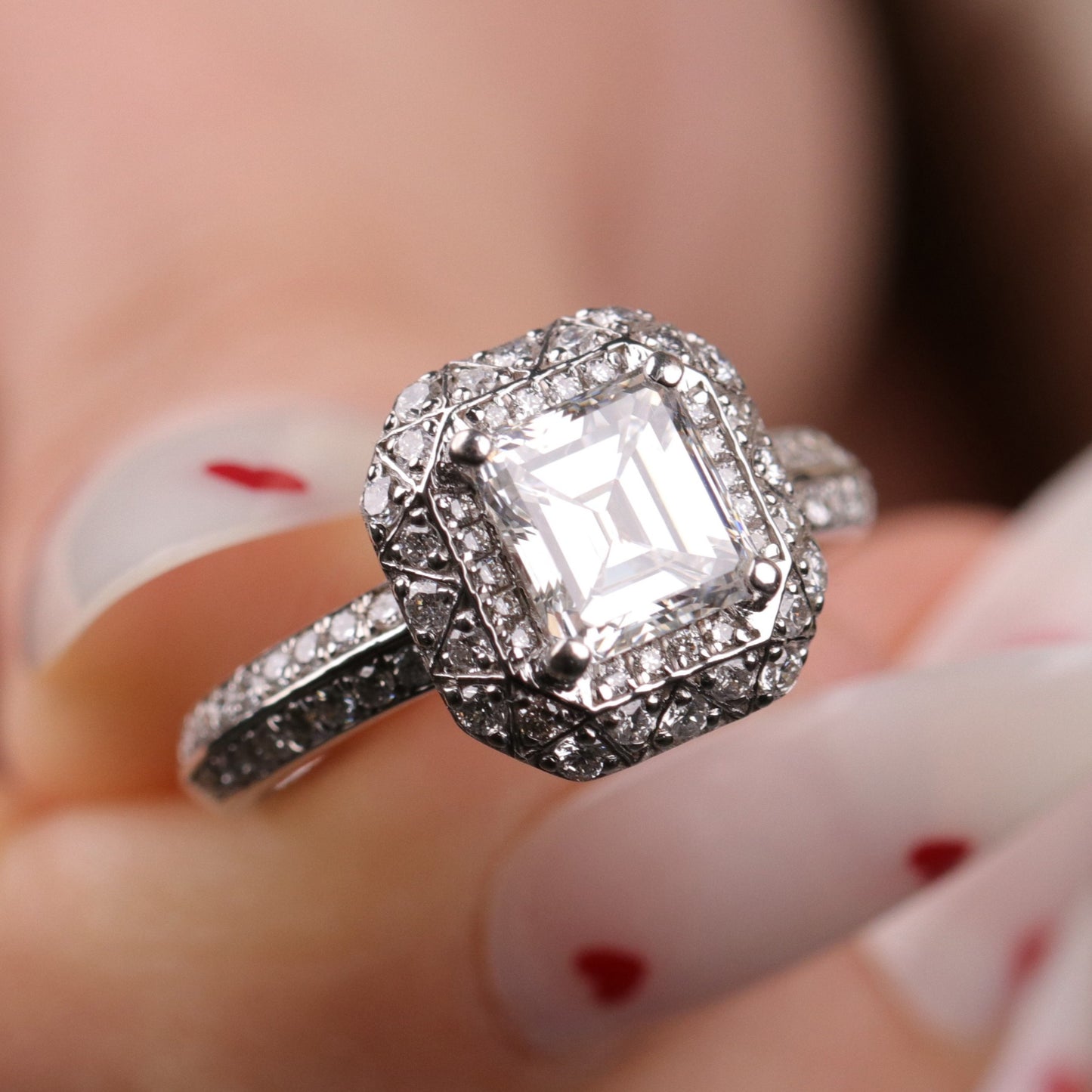 2.06 Karat Prenses Pırlanta Yüzük