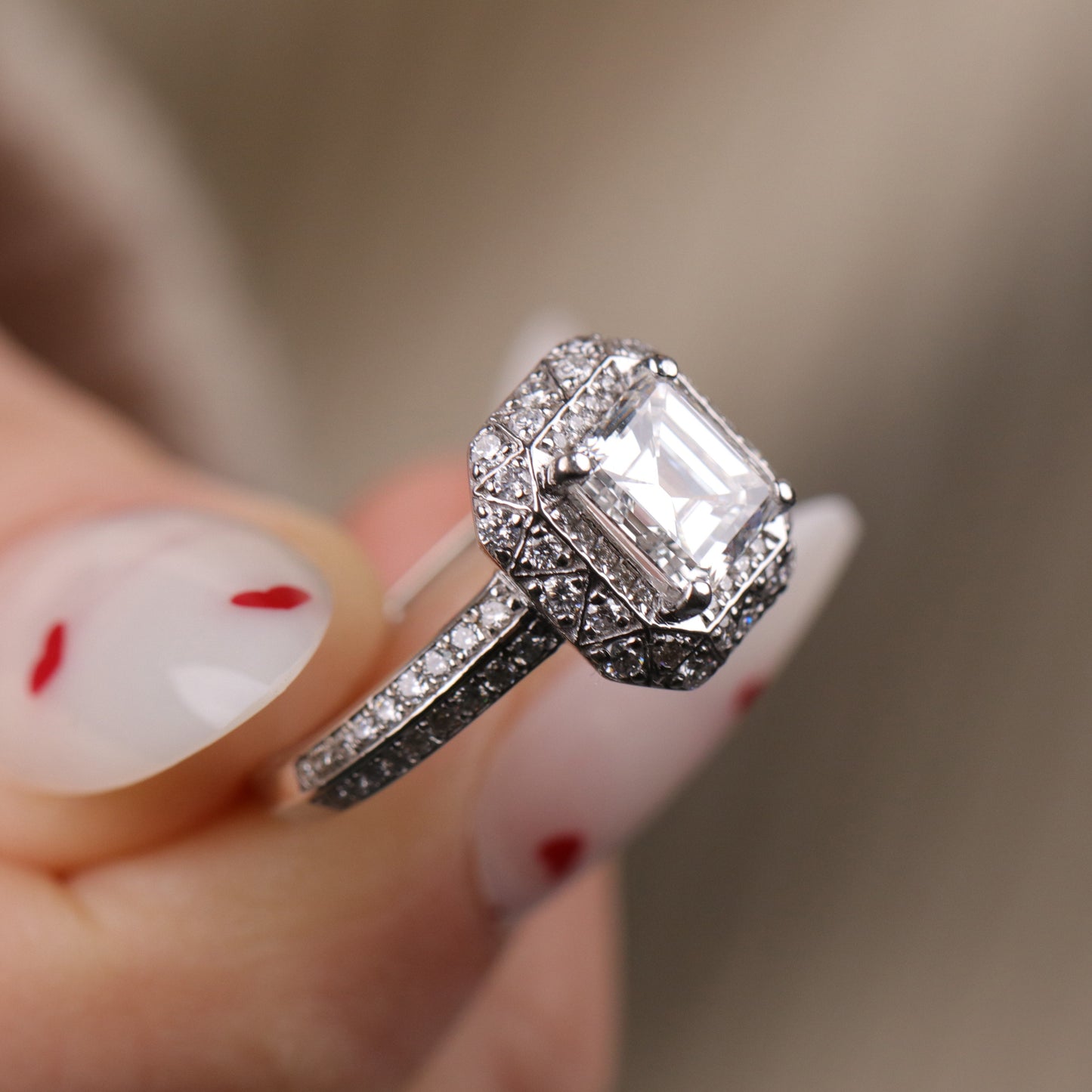 2.06 Karat Prenses Pırlanta Yüzük