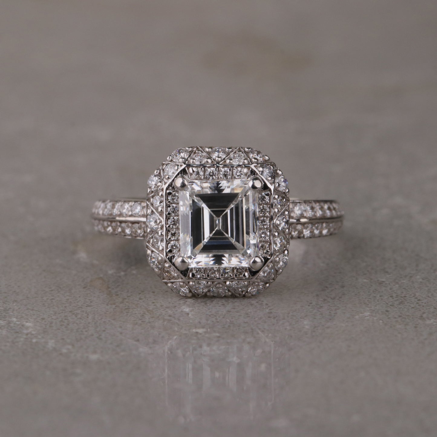 2.06 Karat Prenses Pırlanta Yüzük