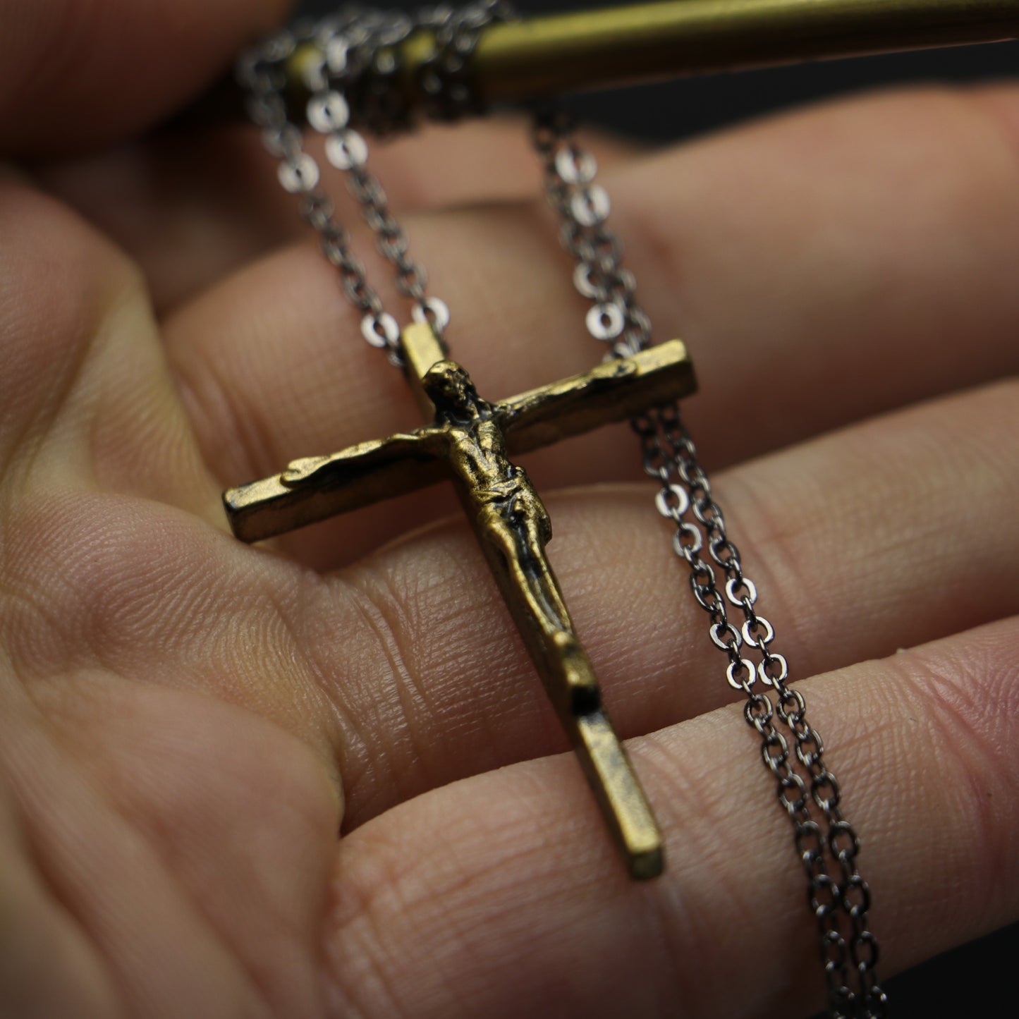 Moissanite Gold Plated 925 Silver Necklace