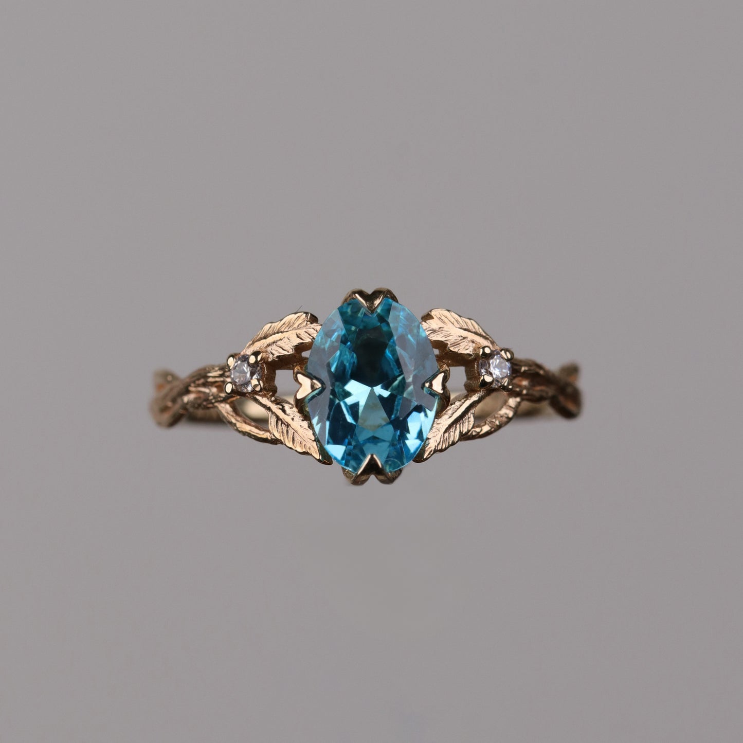 Special Design 1.18 Carat Diamond 14 Carat Gold Ring