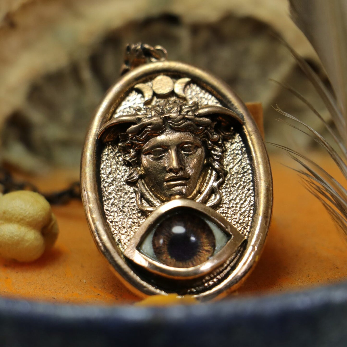 Eye Medusa Necklace