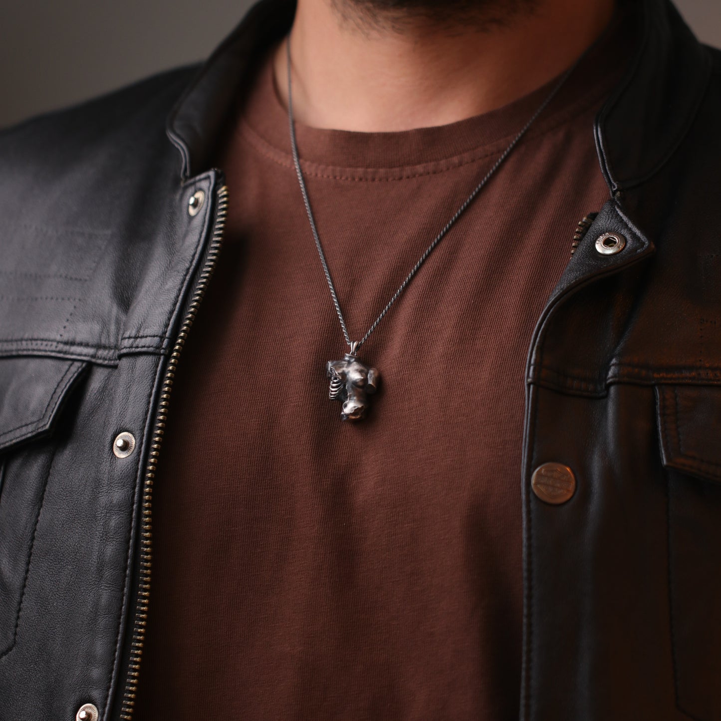 Kadın Tors - Memento Mori - 925 Gümüş Kolye