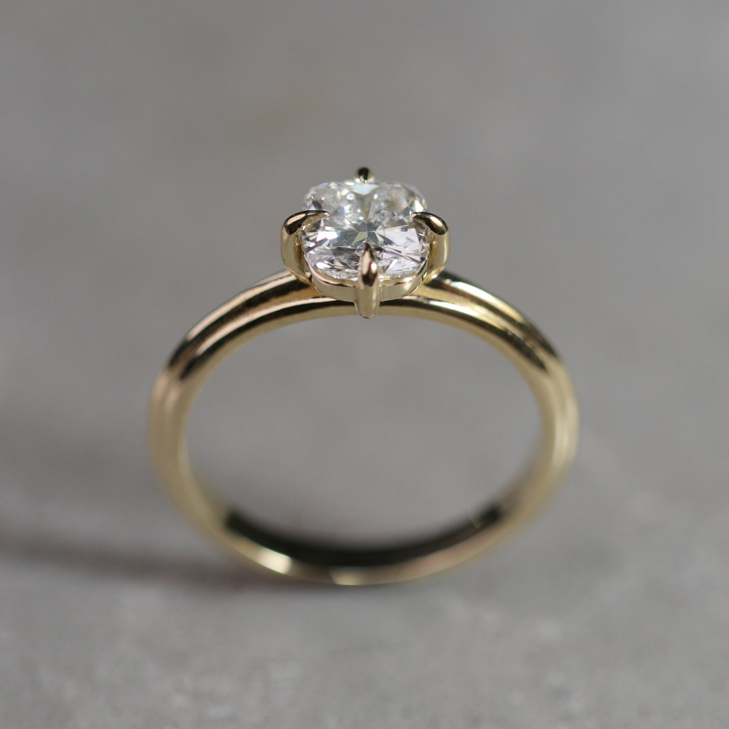 Special Design 1.18 Carat Diamond 14 Carat Gold Ring