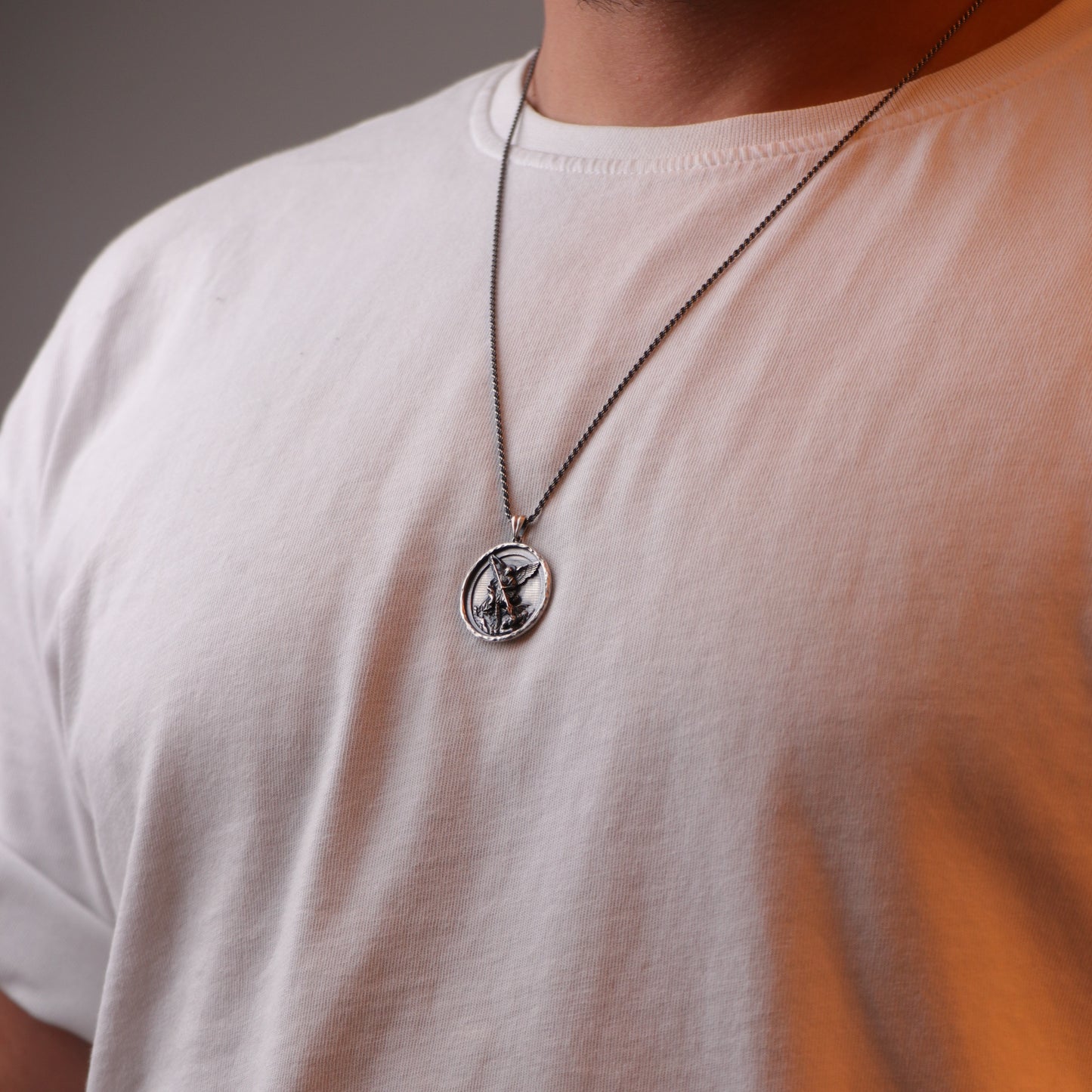 The Creation of Adam Necklace