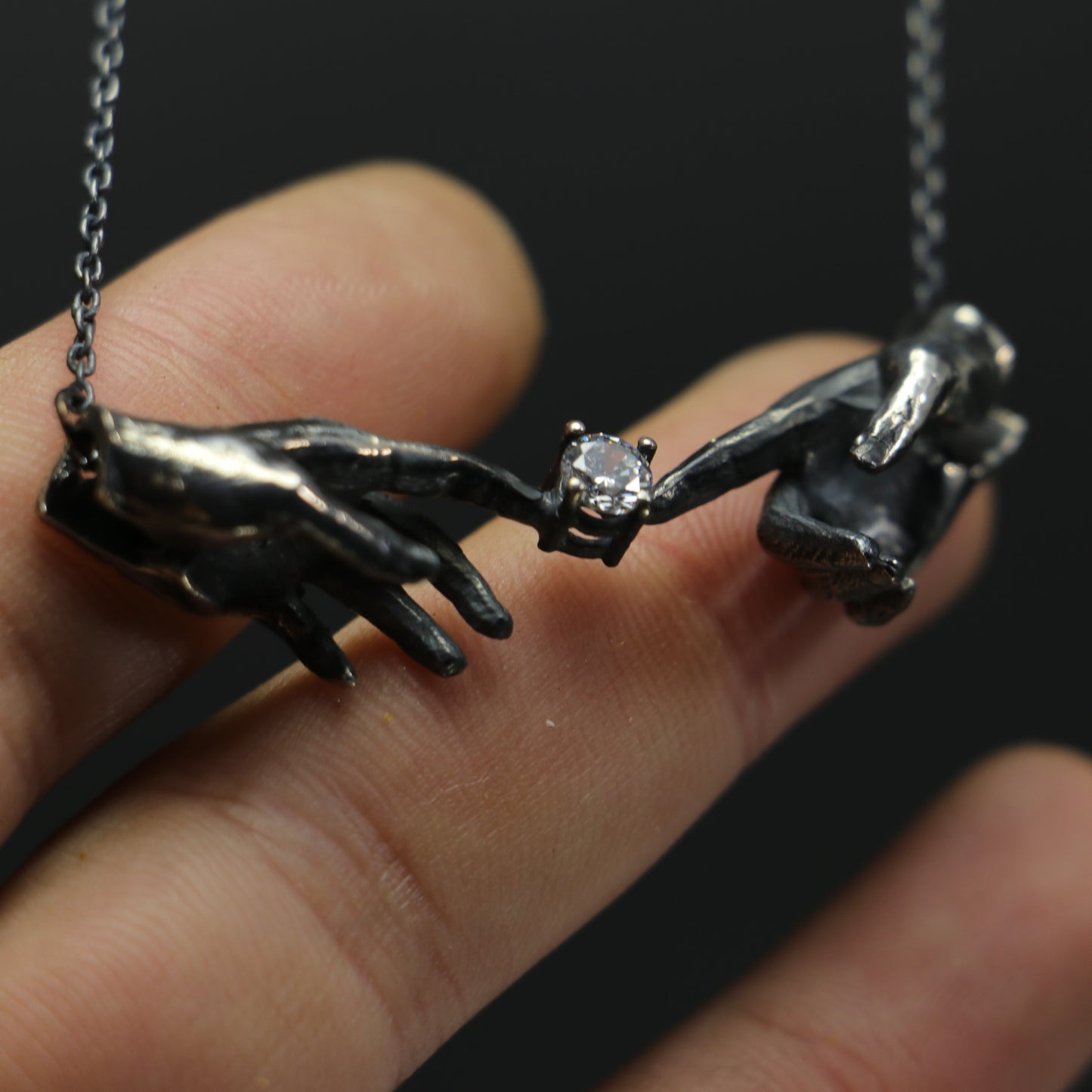 The Creation of Adam Necklace