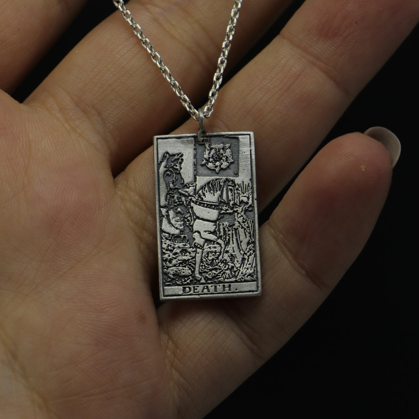 Mini Palm Zultanite (Sultan) Stone Necklace