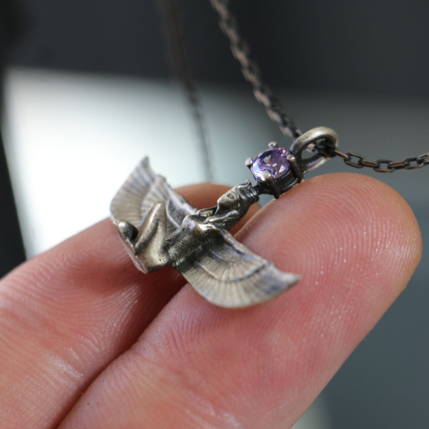 Moissanite Gold Plated 925 Silver Necklace