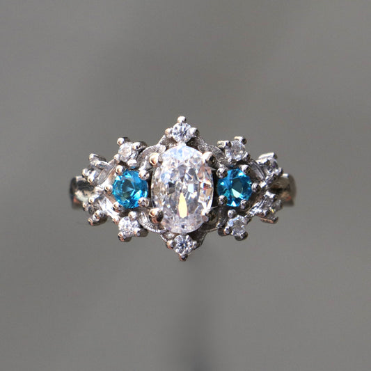 0.15 Carat Baguette Diamond Ring 