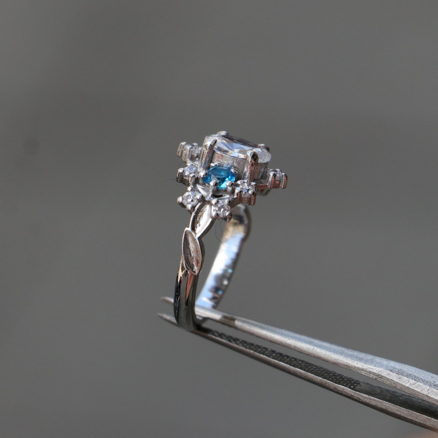 0.15 Carat Baguette Diamond Ring 