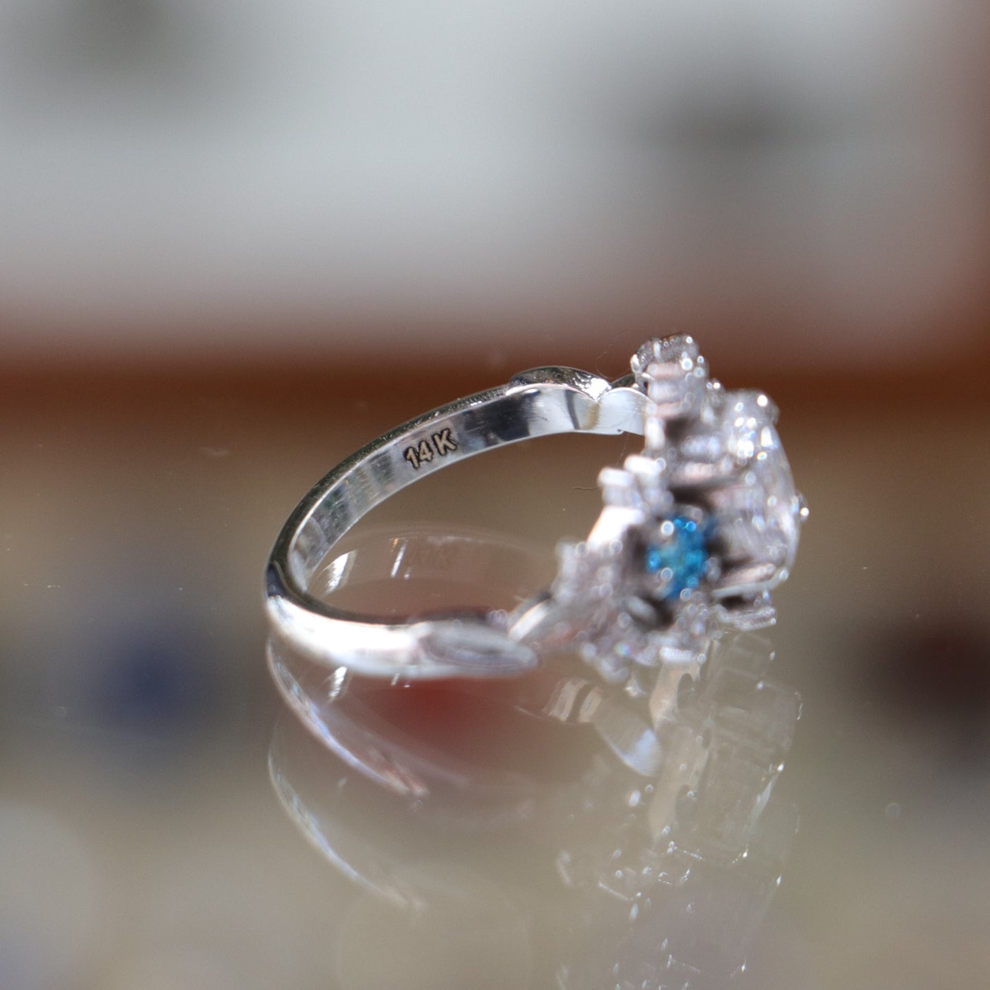 0.15 Carat Baguette Diamond Ring 