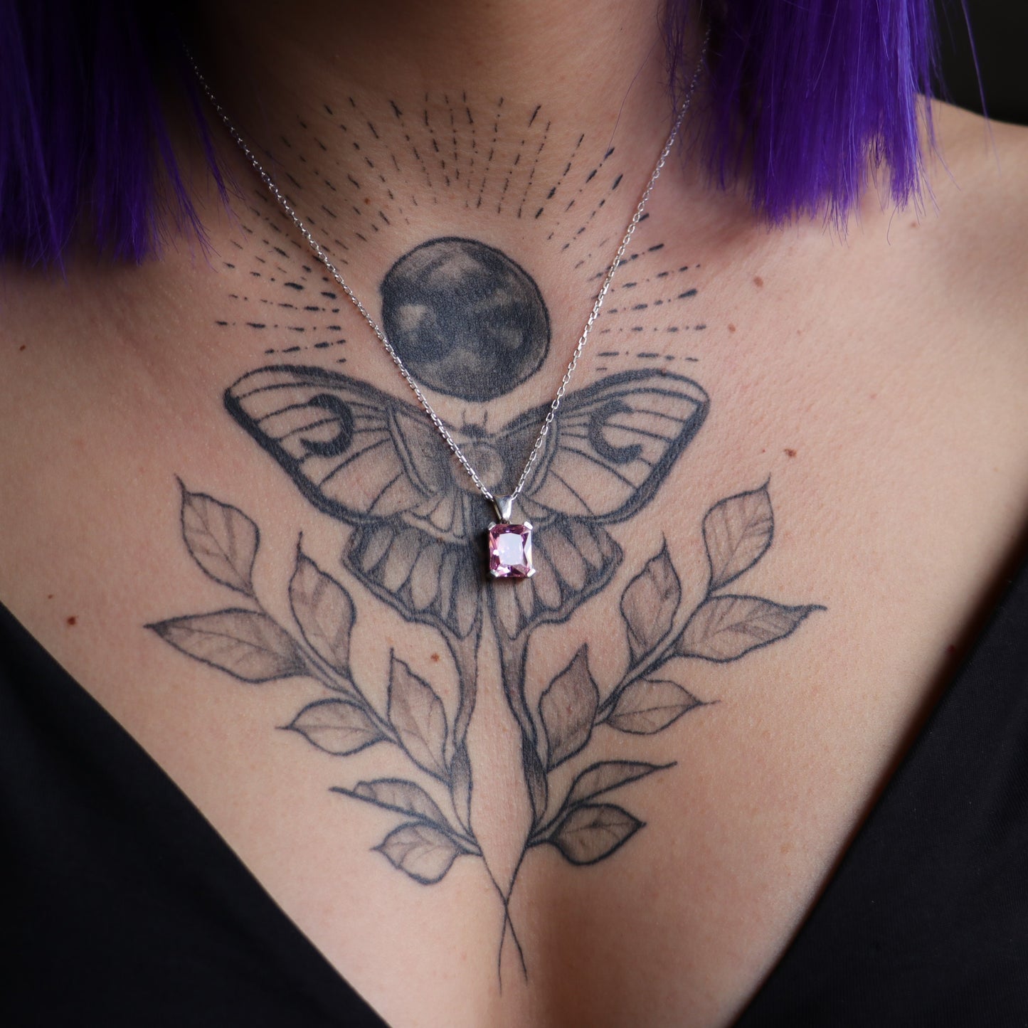 Zümrüt Küpe Kolye Set