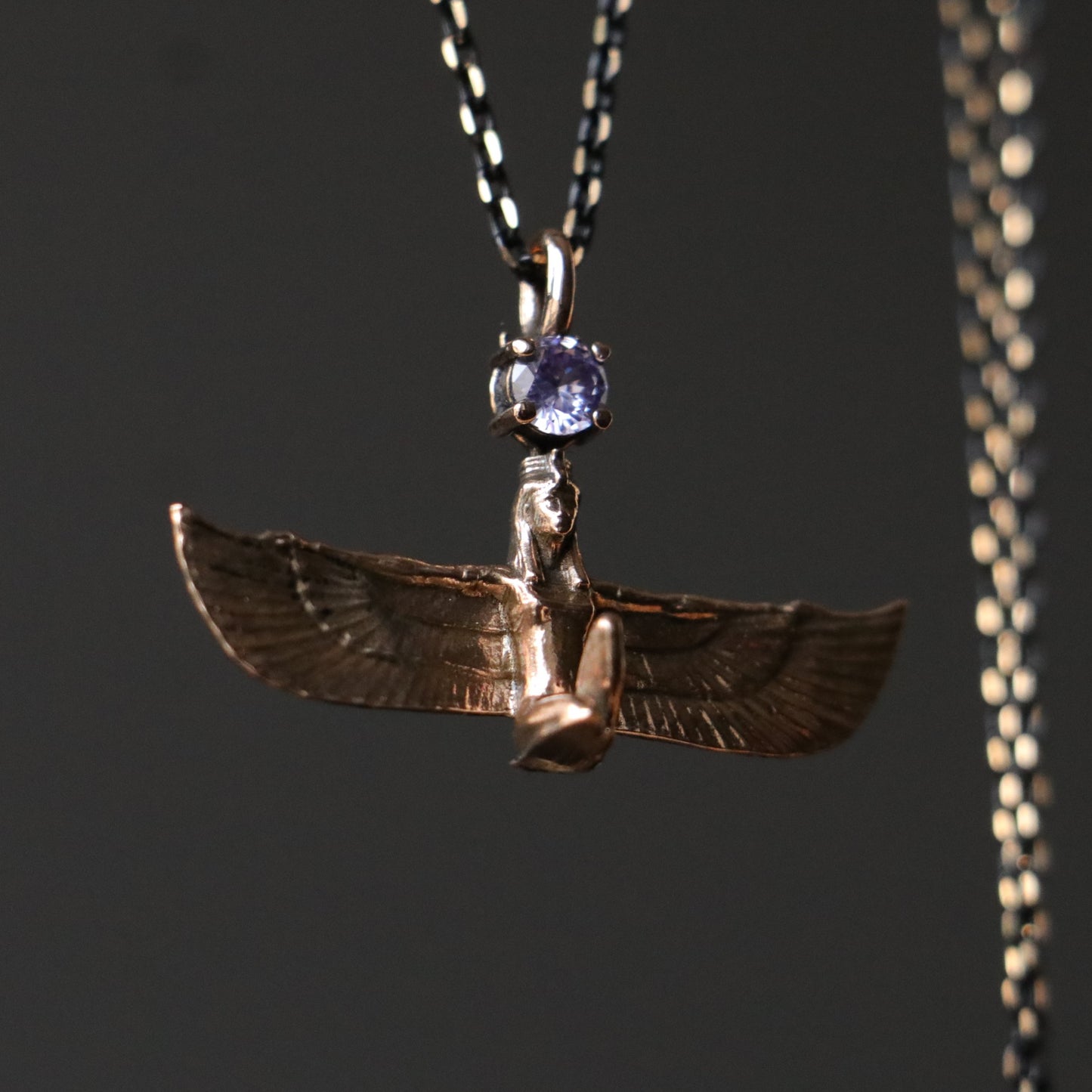 Moissanite Gold Plated 925 Silver Necklace