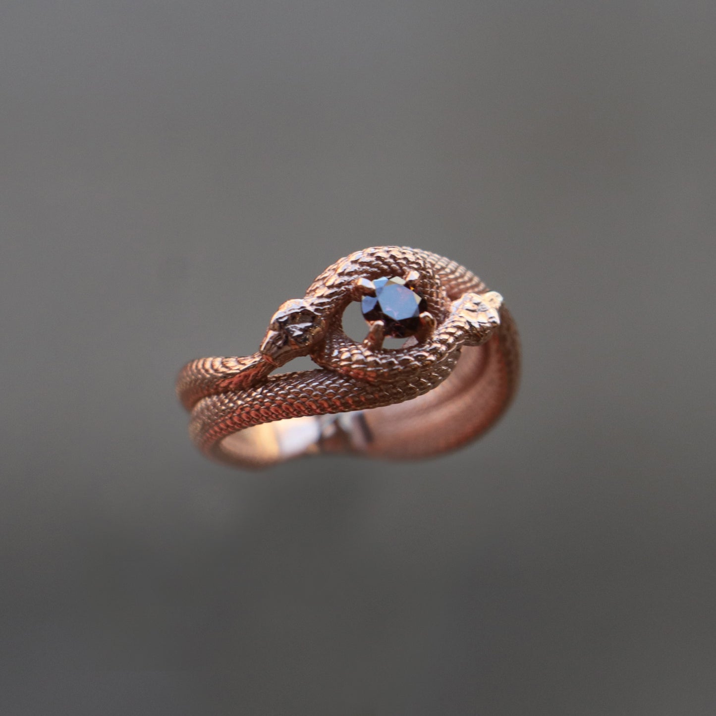 Ouroboros Yüzük (Tüm Taş ve Maden Seçenekleri)