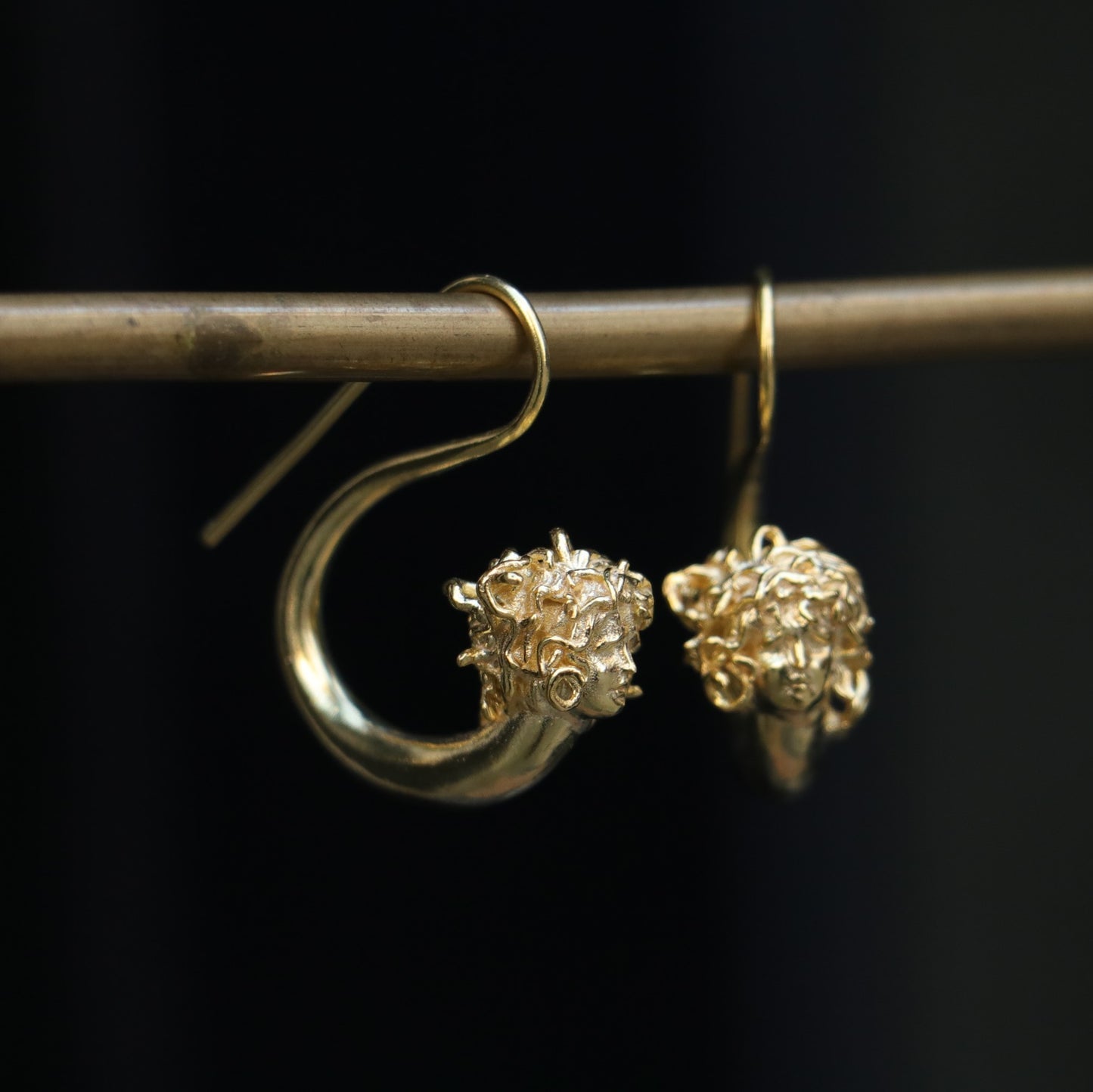 925 Silver Earring with Drop Jade Stone