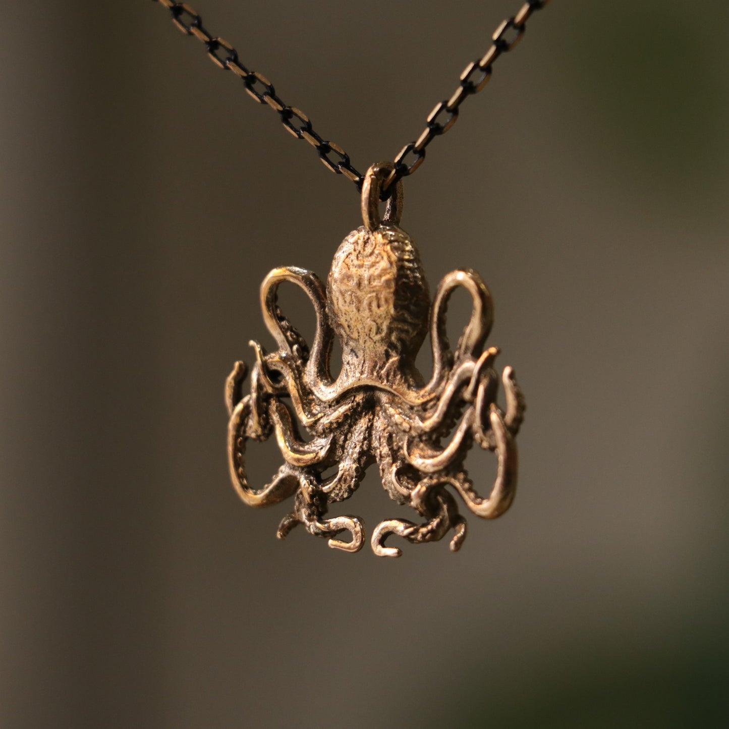 Ahtapot Kolye (Tüm Taş ve Maden Seçenekleri)