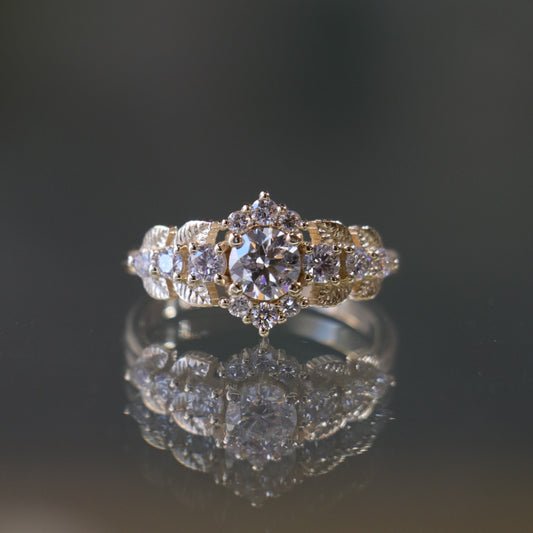 0.15 Carat Baguette Diamond Ring 