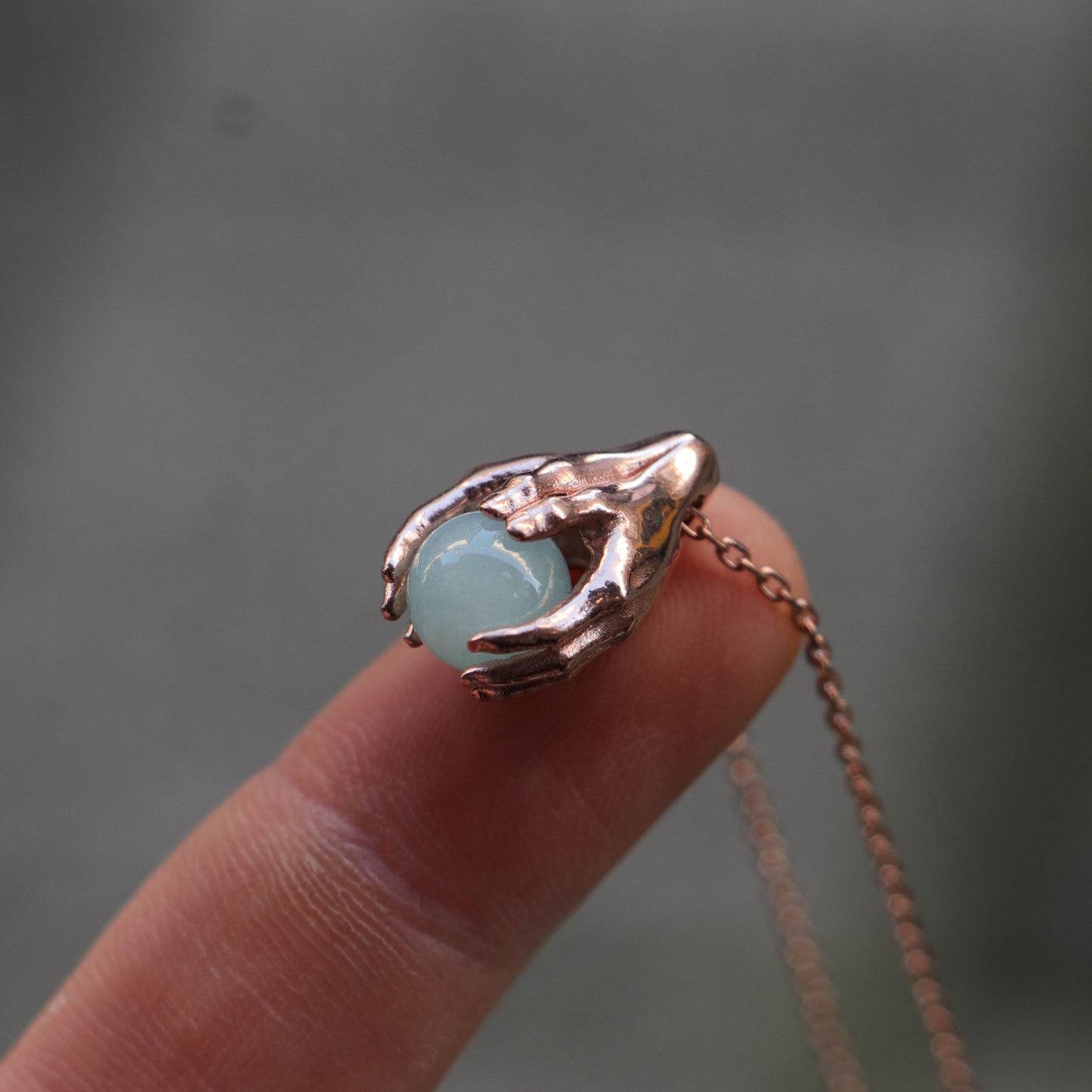 Mini Palm Zultanite (Sultan) Stone Necklace