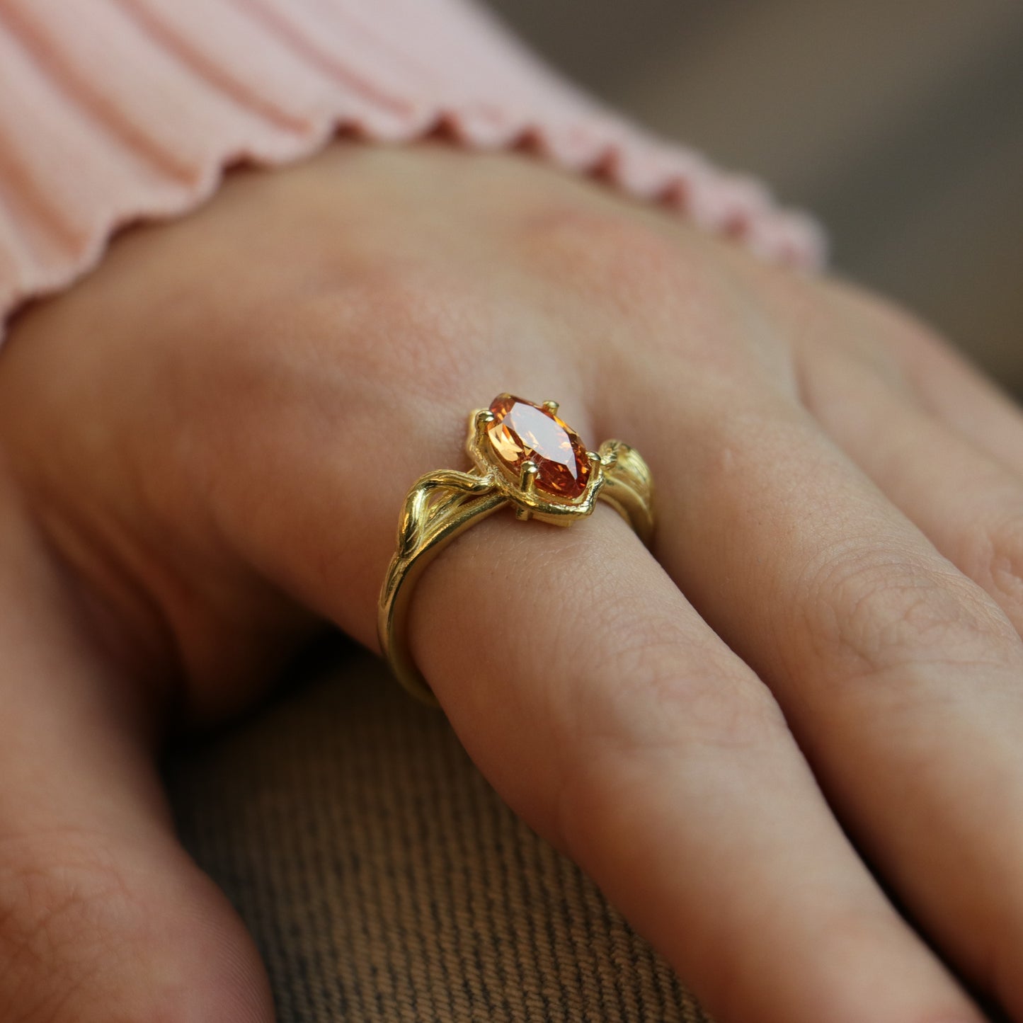 Isabella Lab. Emerald (14 Carat Gold)