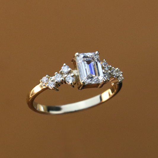Special Design 1.25 Carat Diamond 14 Carat Gold Ring