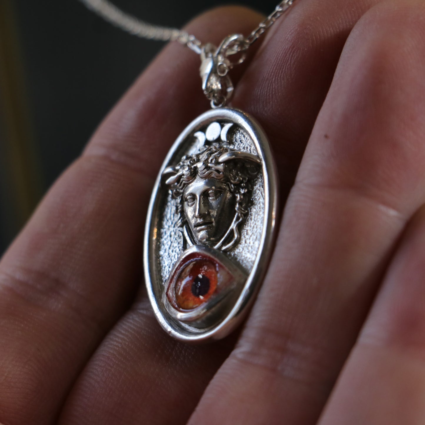 Eye Medusa Necklace