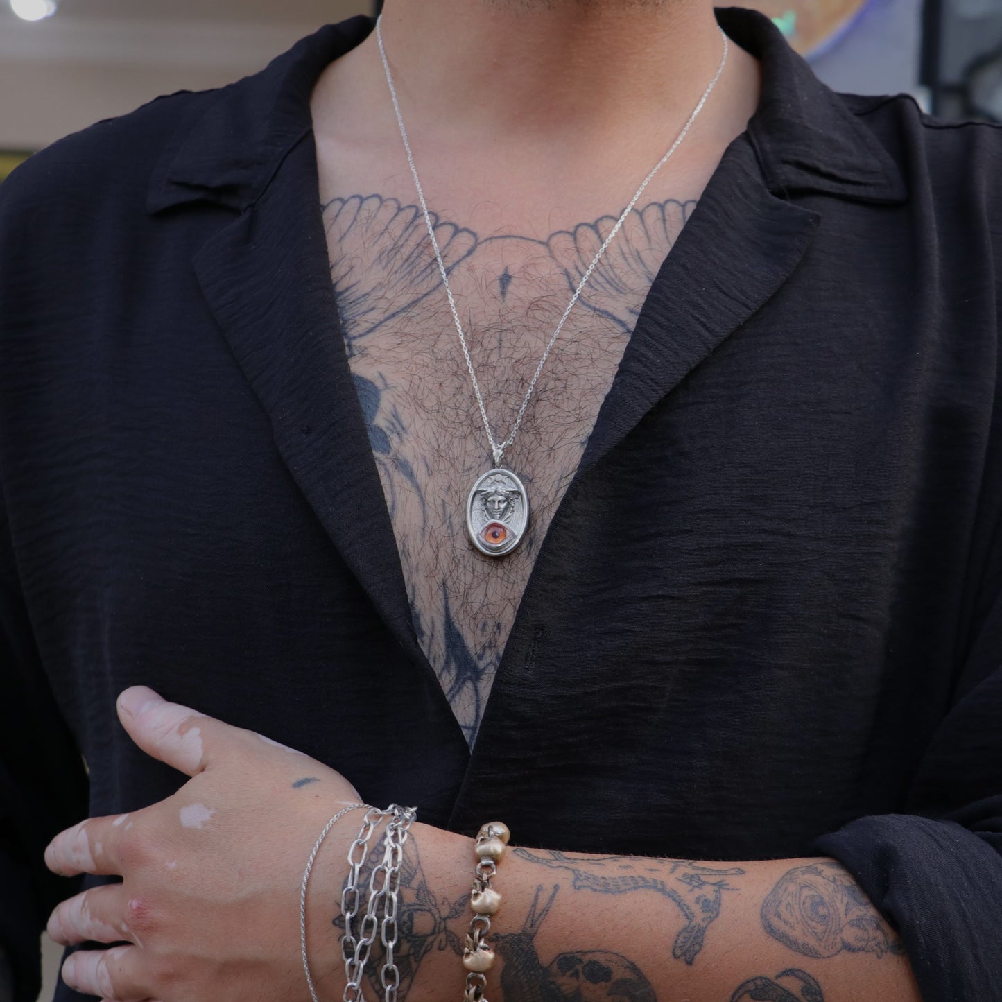 Eye Medusa Necklace