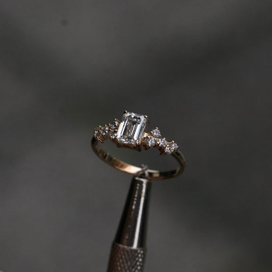 Special Design 1.25 Carat Diamond 14 Carat Gold Ring
