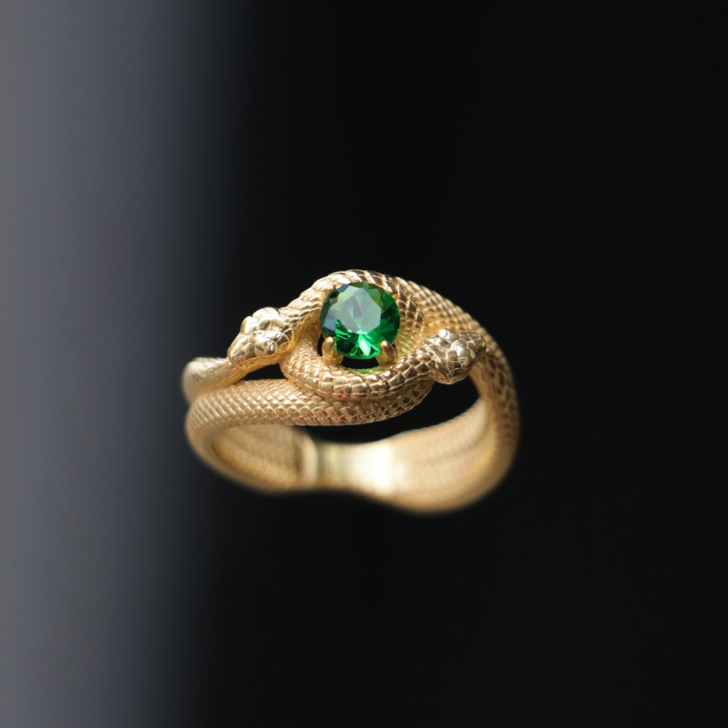 Ouroboros Yüzük (Tüm Taş ve Maden Seçenekleri)