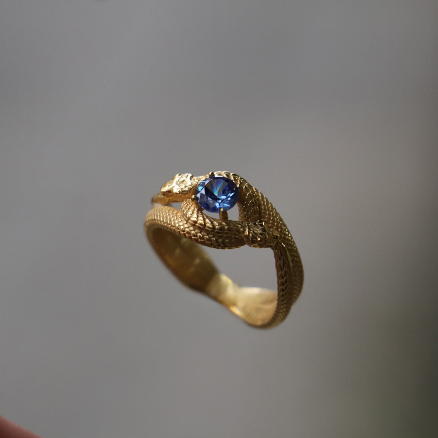 Ouroboros Yüzük (Tüm Taş ve Maden Seçenekleri)