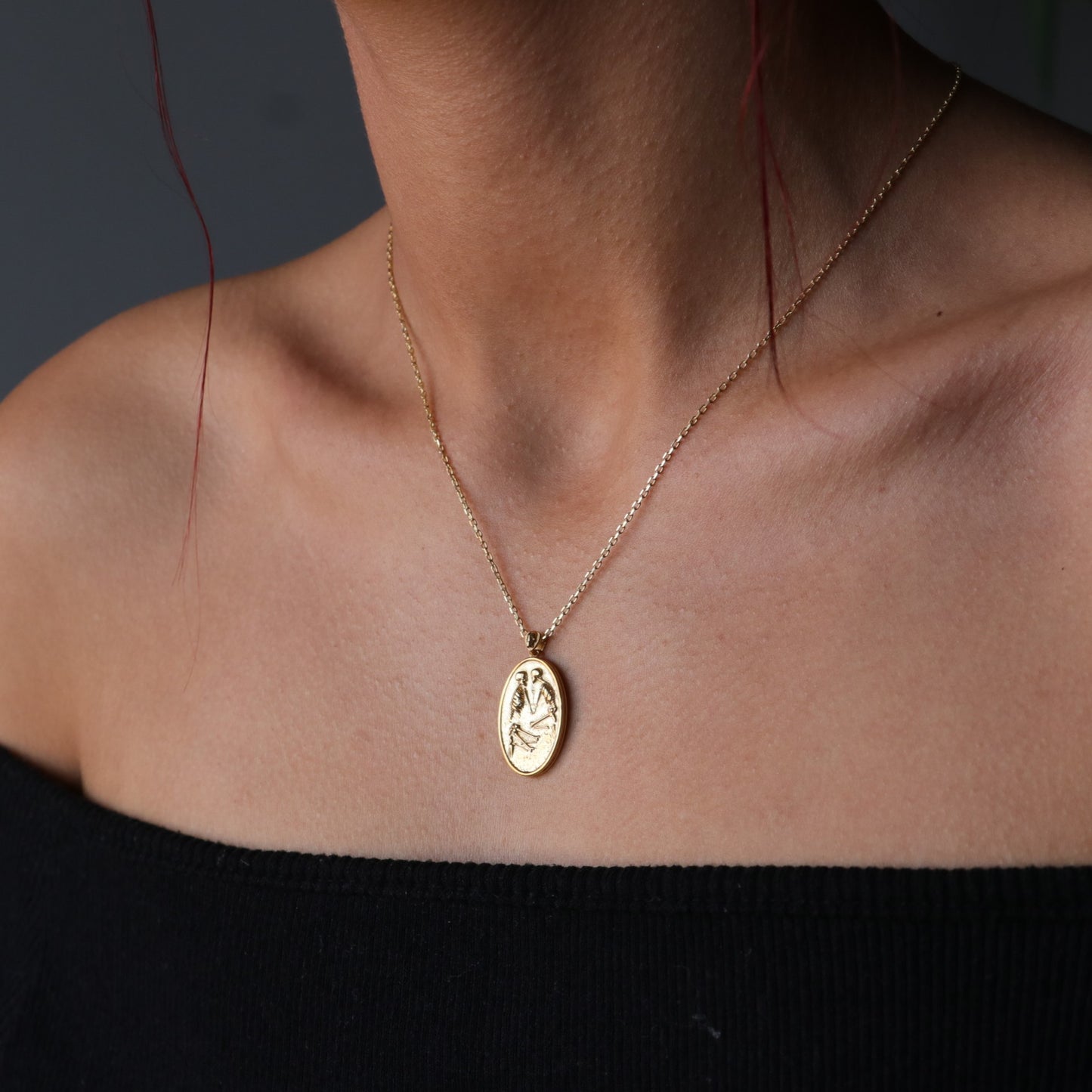 Valdaro Lovers 925 Silver Necklace 