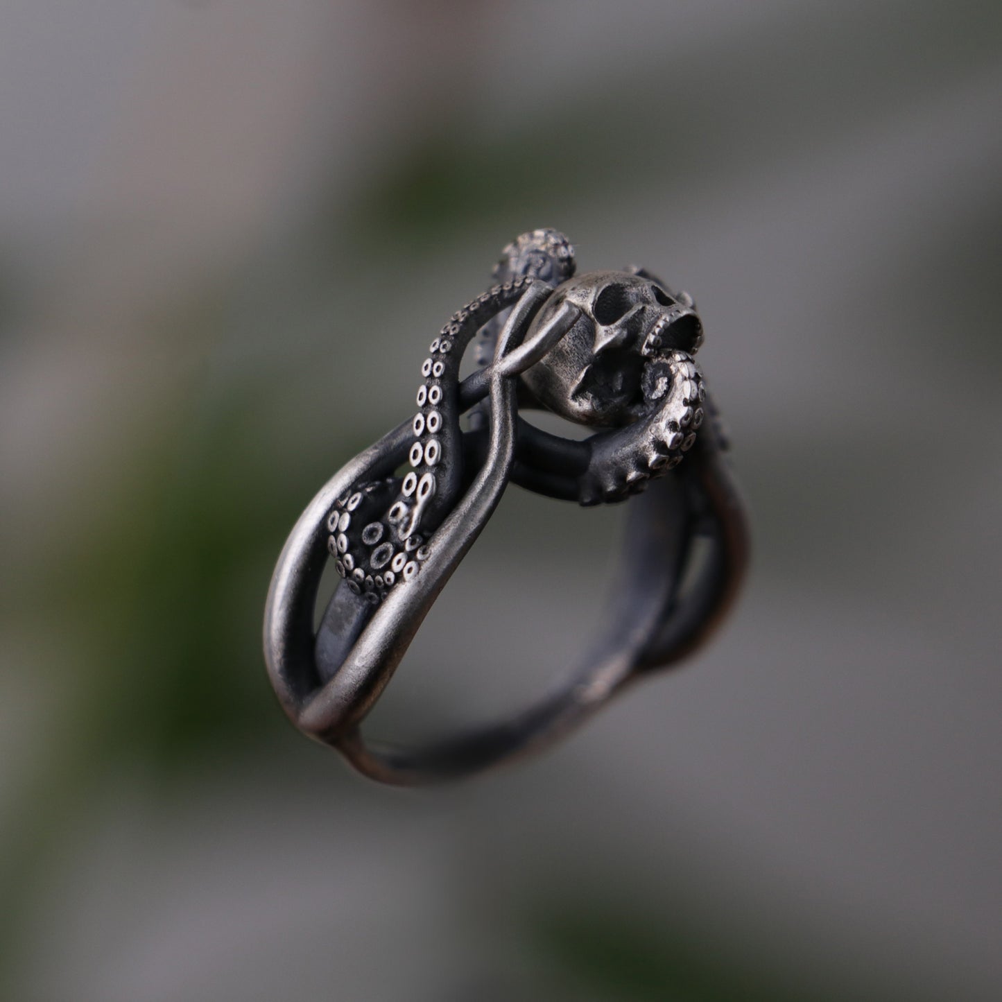 Memento Ahtapot 925 Gümüş Yüzük