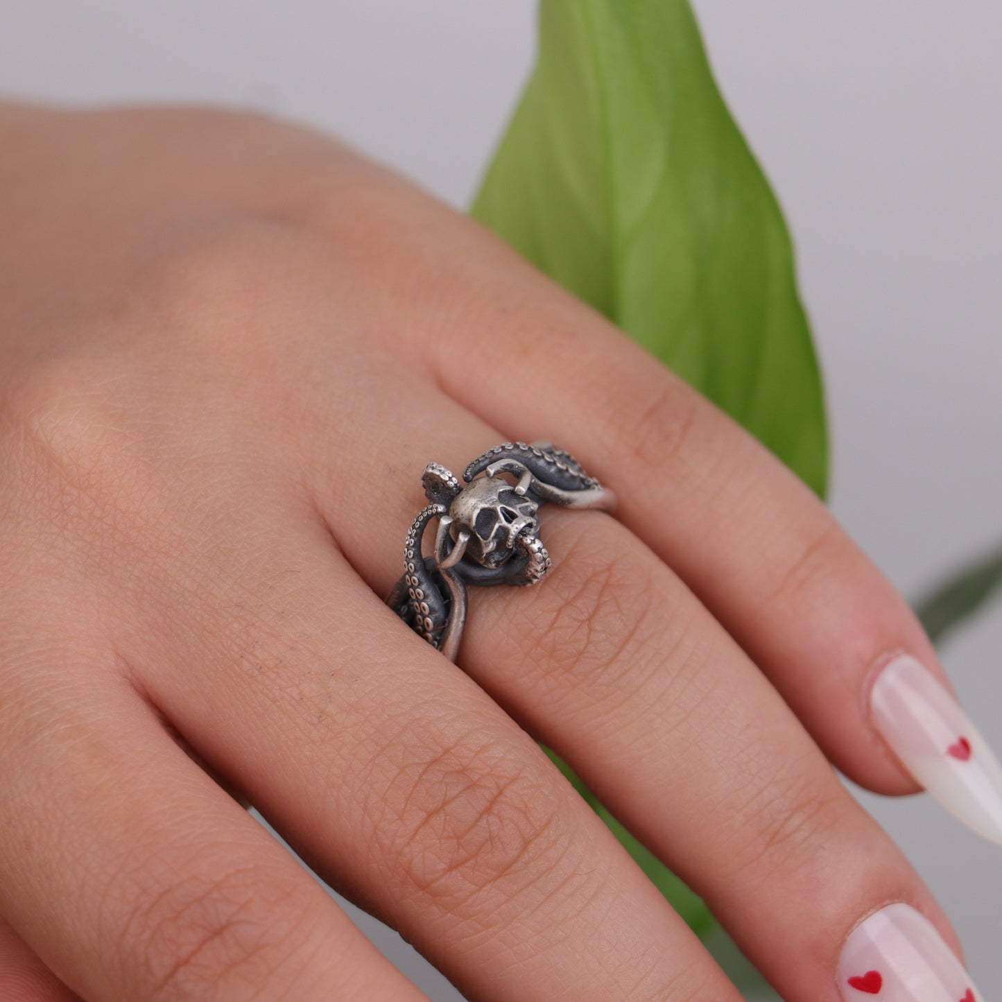 Memento Ahtapot 925 Gümüş Yüzük