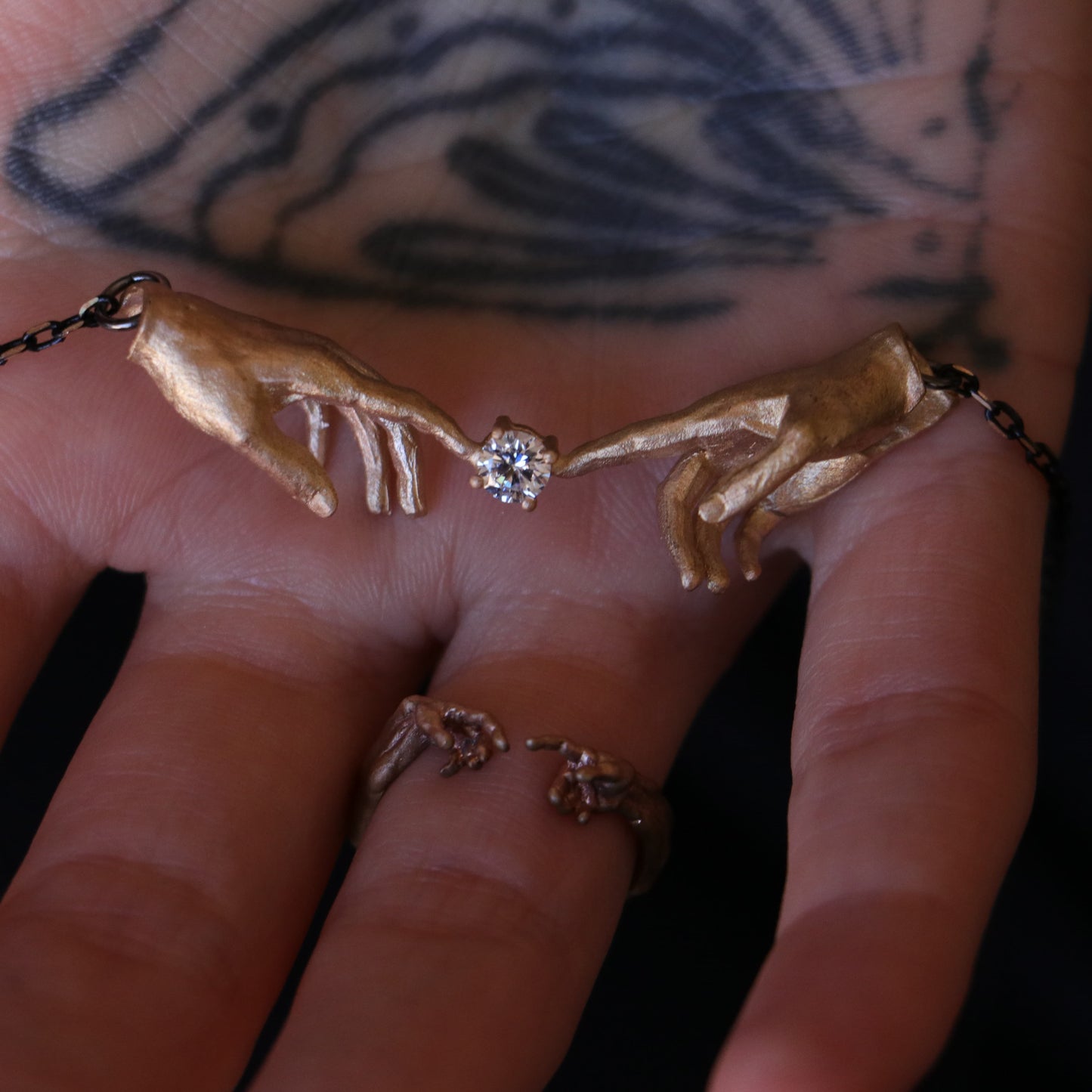 The Creation of Adam Necklace