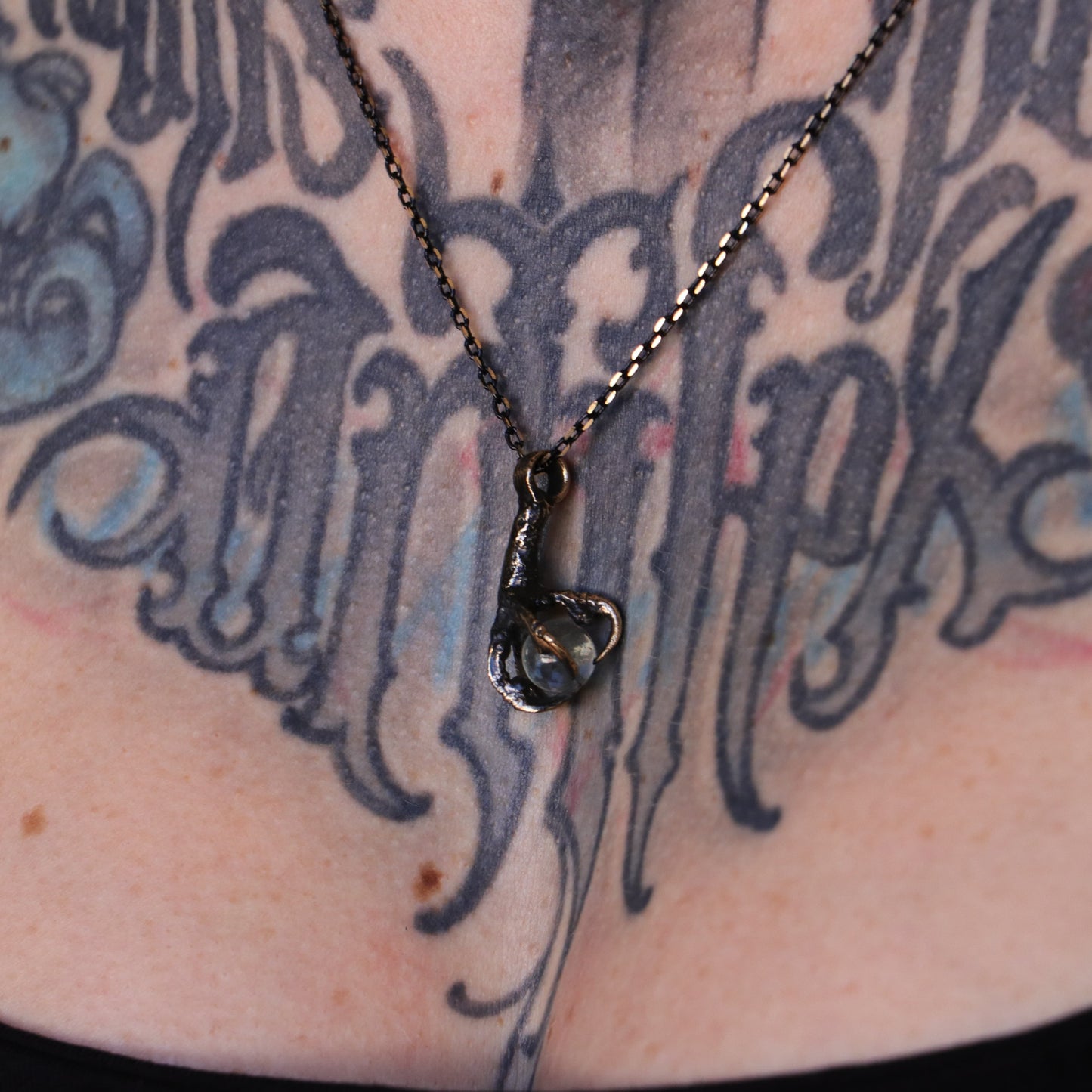 Stardust Stone Claw Necklace