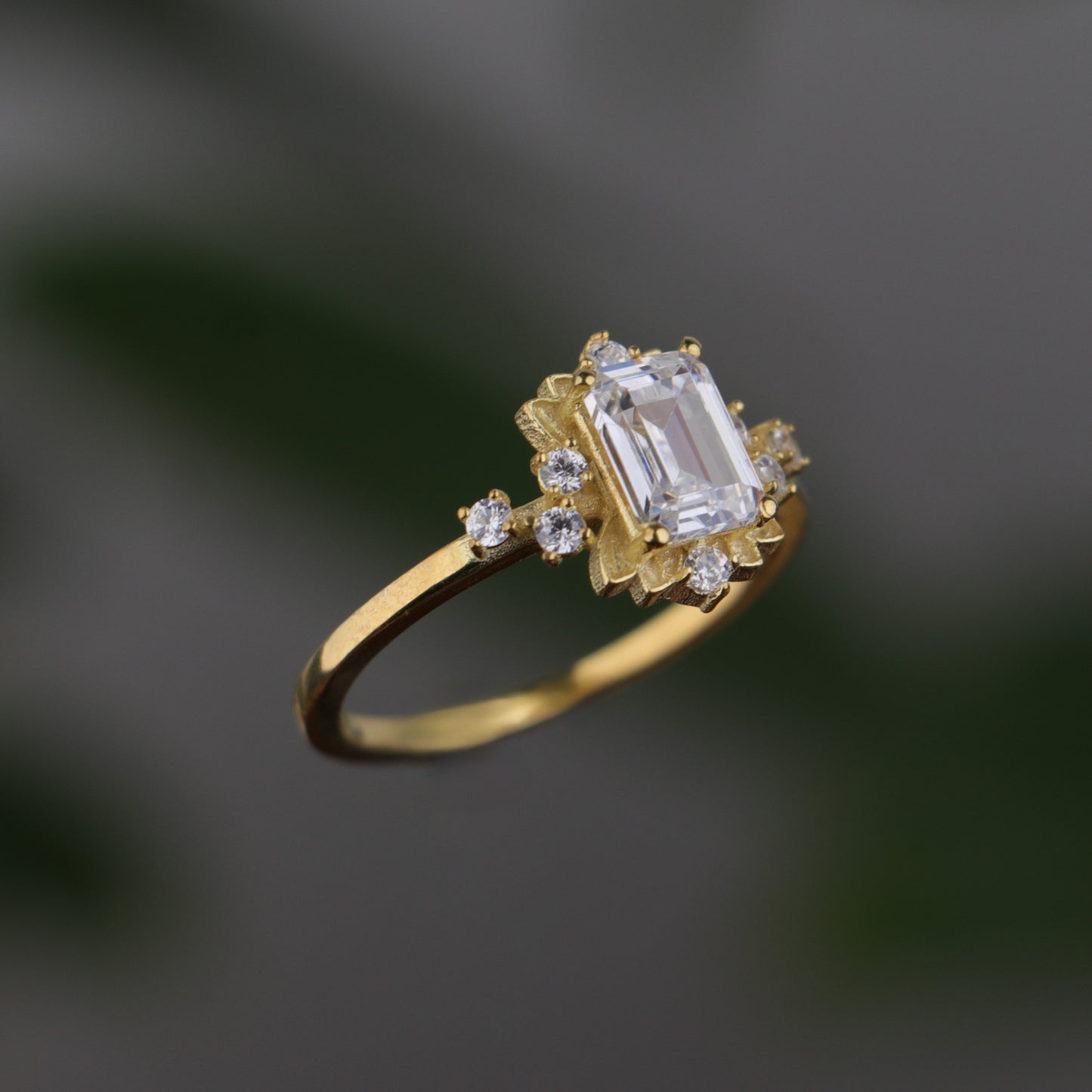 Isabella Lab. Emerald (14 Carat Gold)