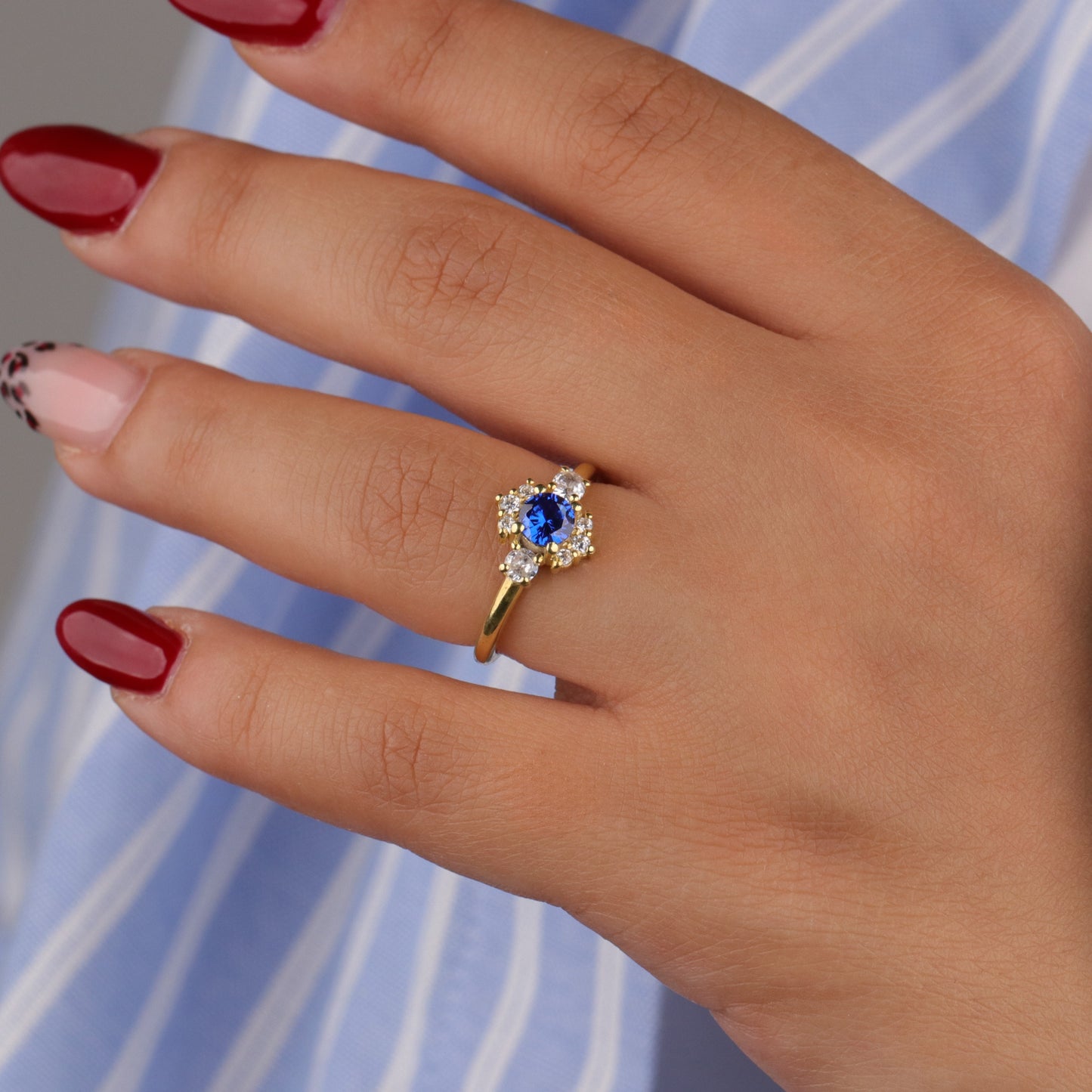 Isabella Lab. Emerald (14 Carat Gold)