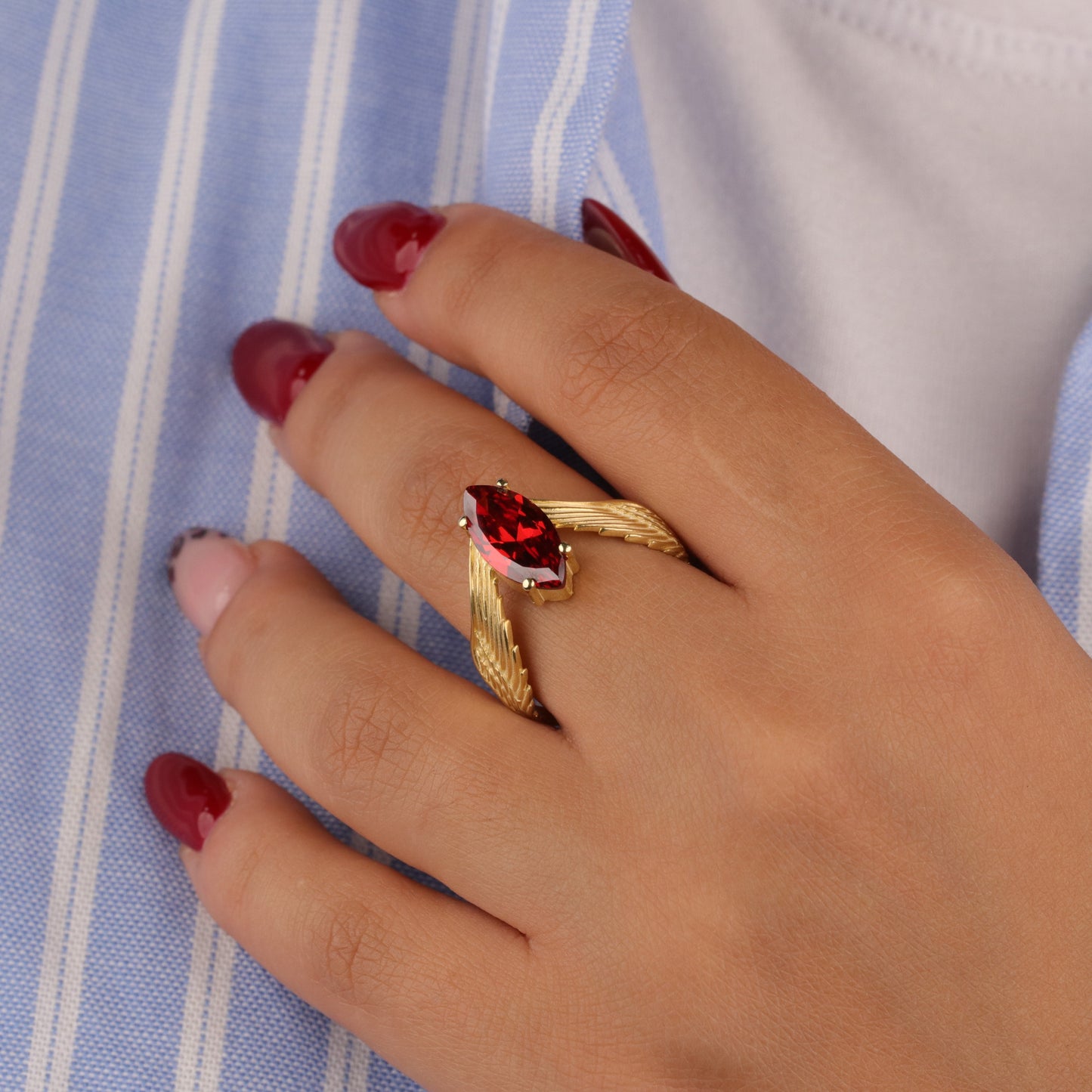 Isabella Lab. Emerald (14 Carat Gold)