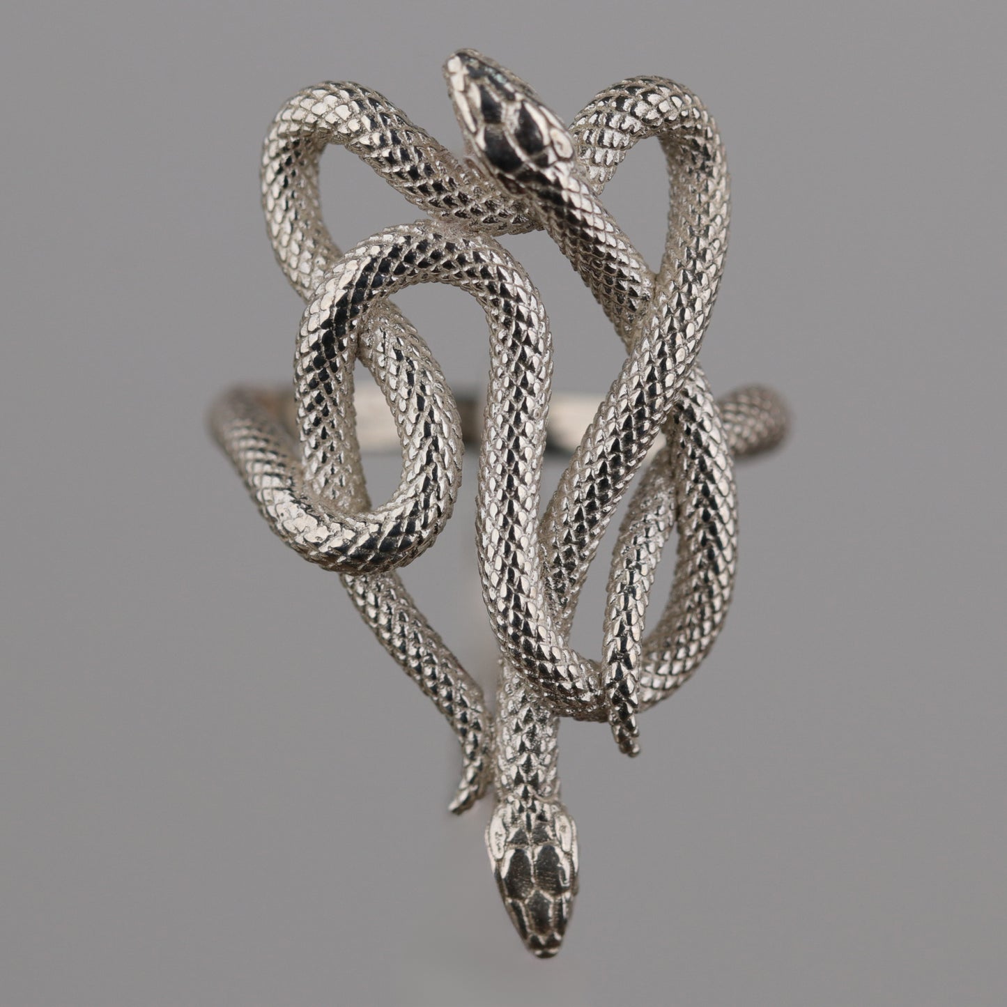 Amber Octopus 925 Silver Ring