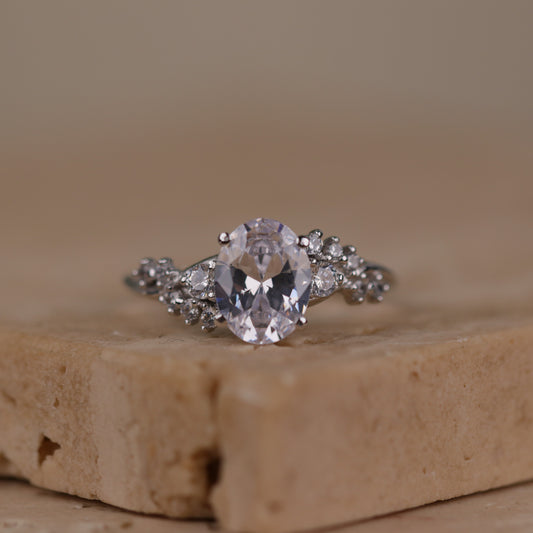 Special Design Moissanite 14 Carat Gold Ring