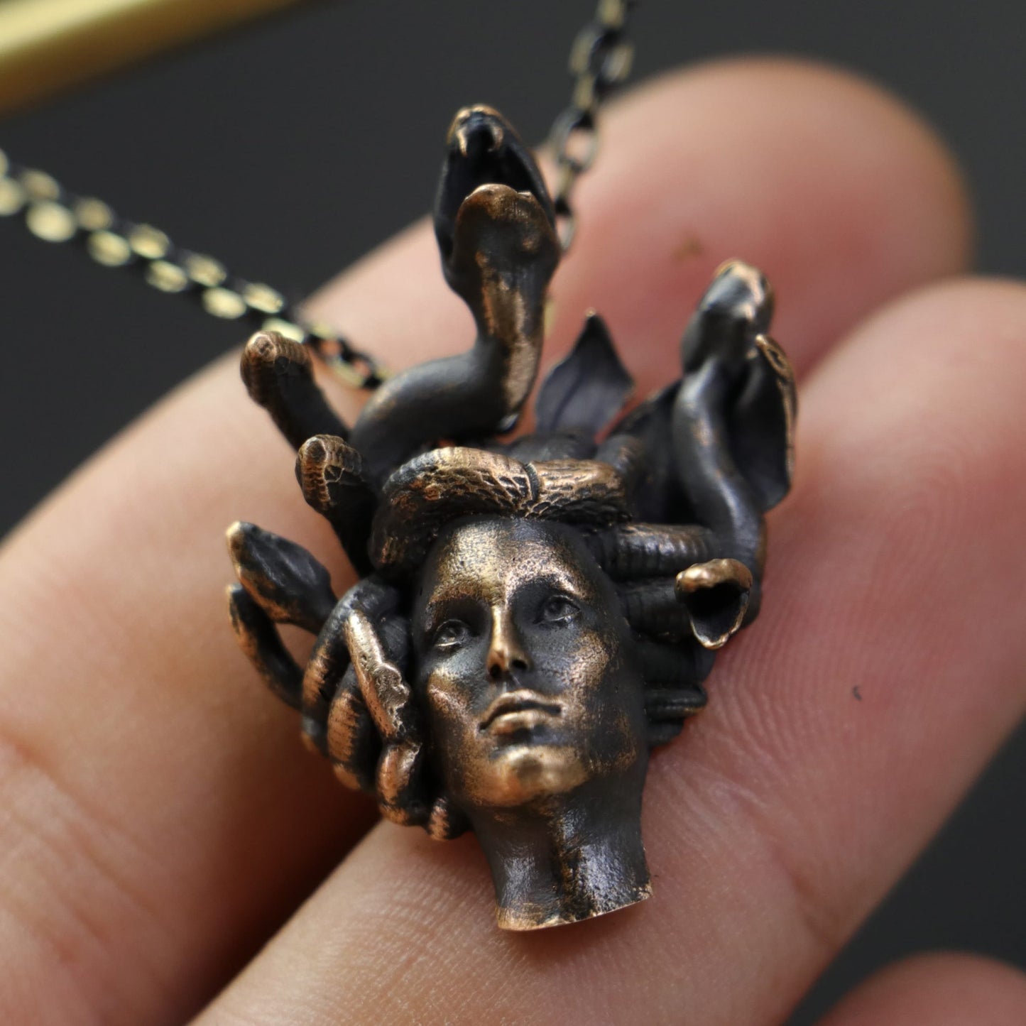 Mini Palm Zultanite (Sultan) Stone Necklace