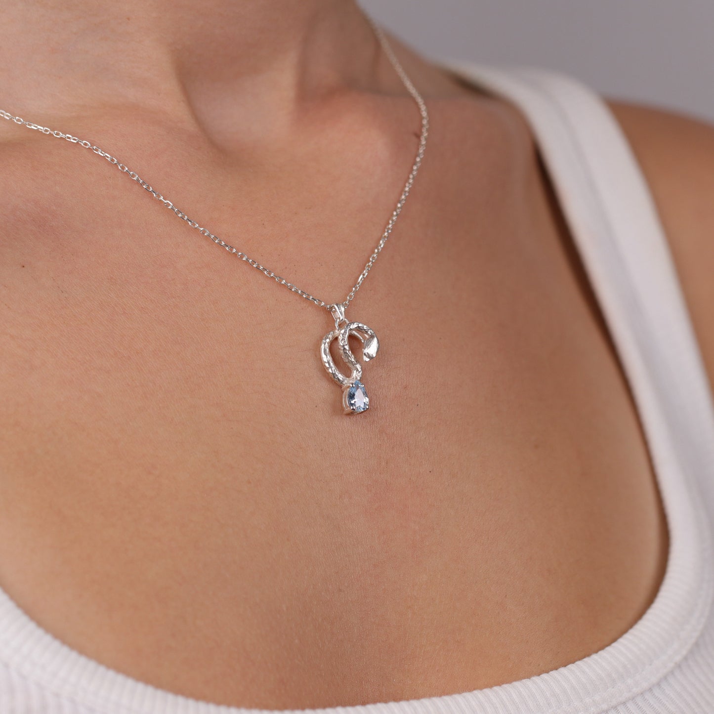 925 Silver Earring with Drop Jade Stone