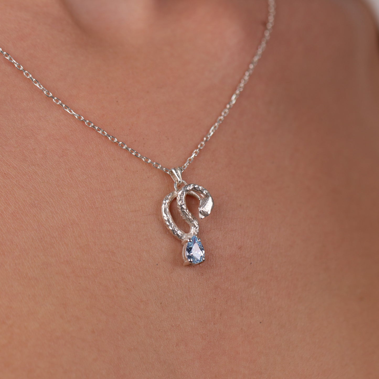 925 Silver Earring with Drop Jade Stone