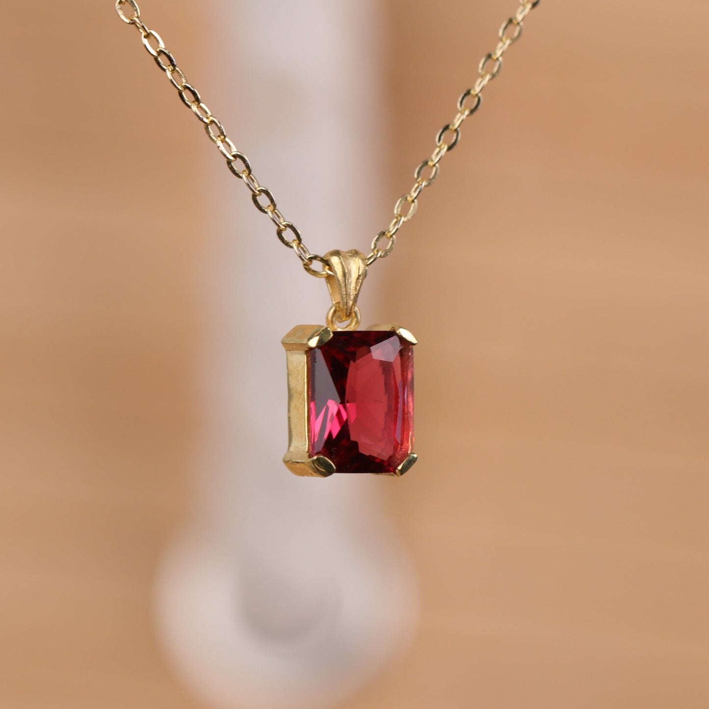 Zümrüt Küpe Kolye Set