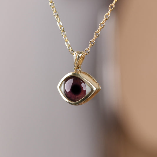 Glass Eye (Bloody Brown) Mini Size
