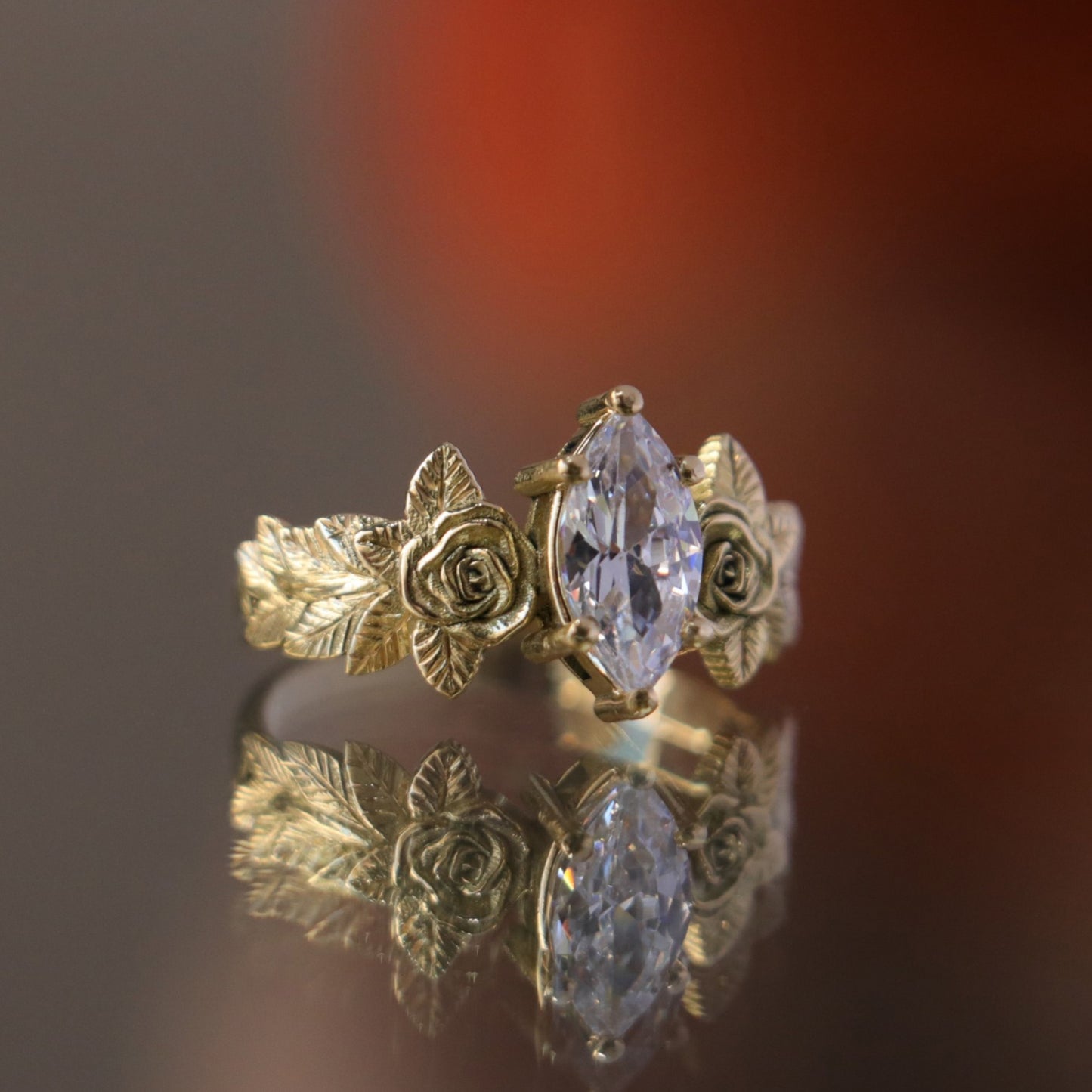 0.85 Karat Markiz Pırlanta Yüzük