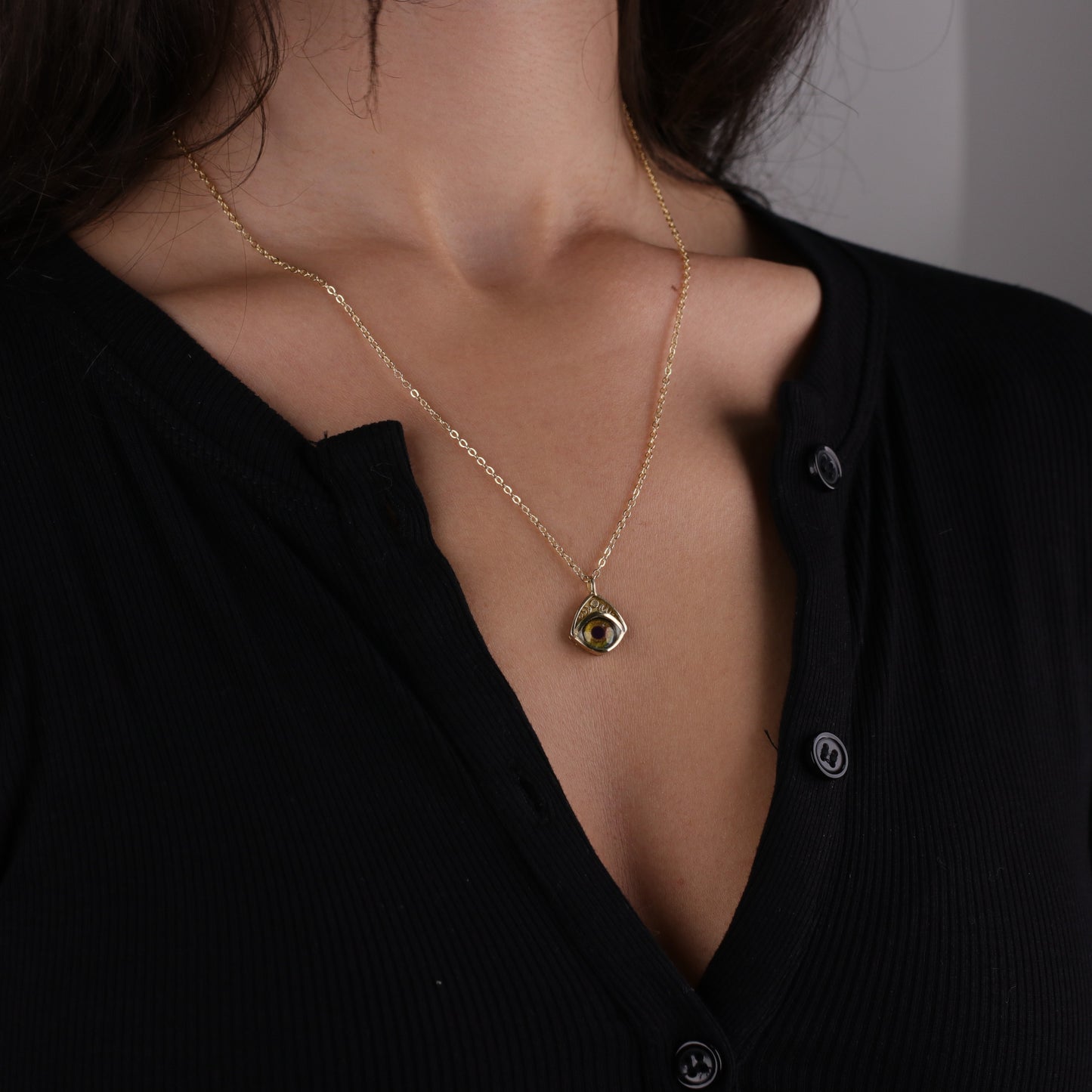 "HECATE'NİN GÖZÜ" | Üçlü Ay Koruma Tılsımı (Gümüş & Pirinç)