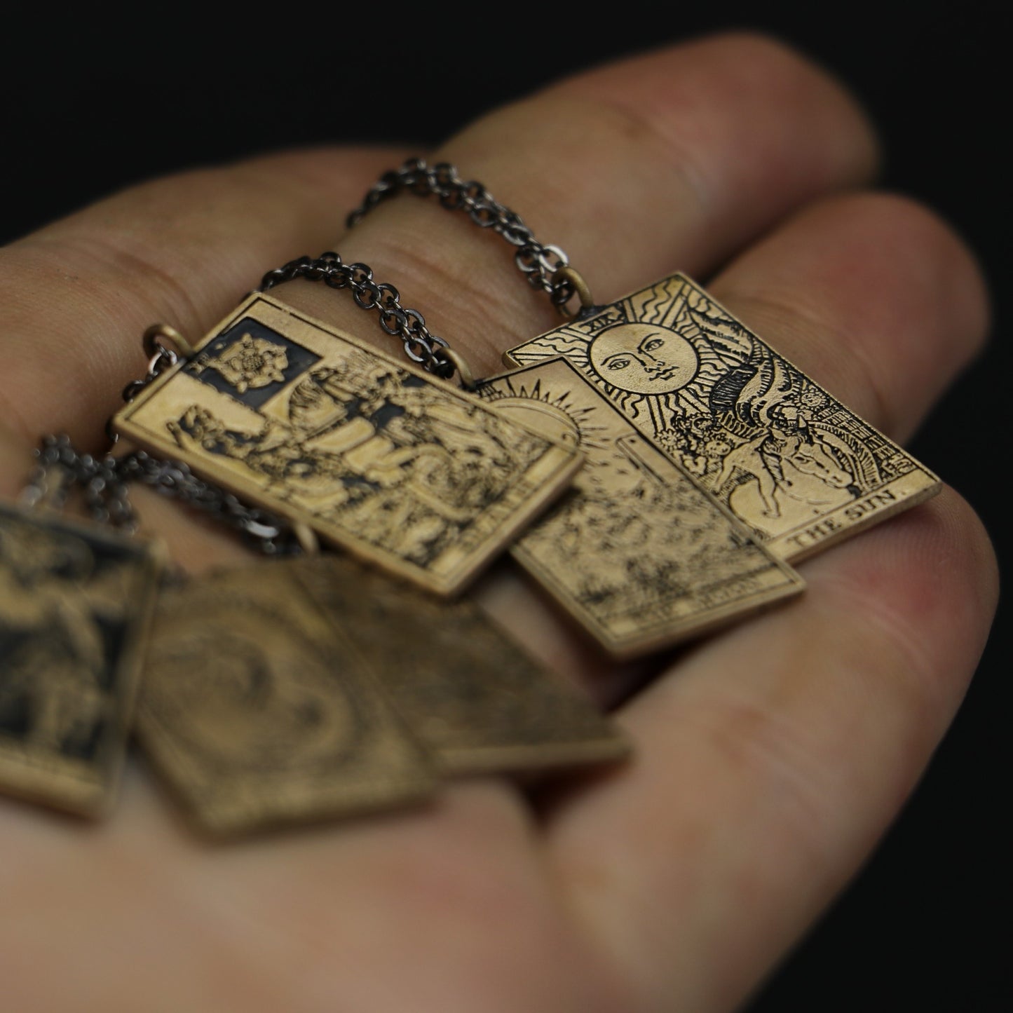 Mini Palm Zultanite (Sultan) Stone Necklace