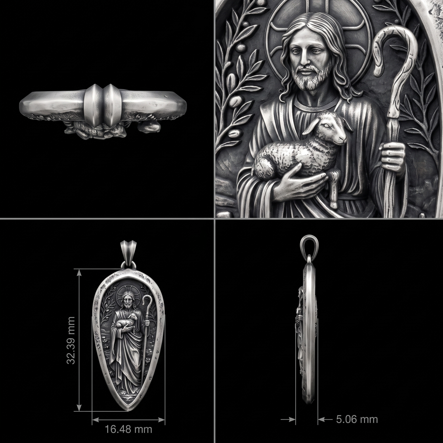 The Creation of Adam Necklace