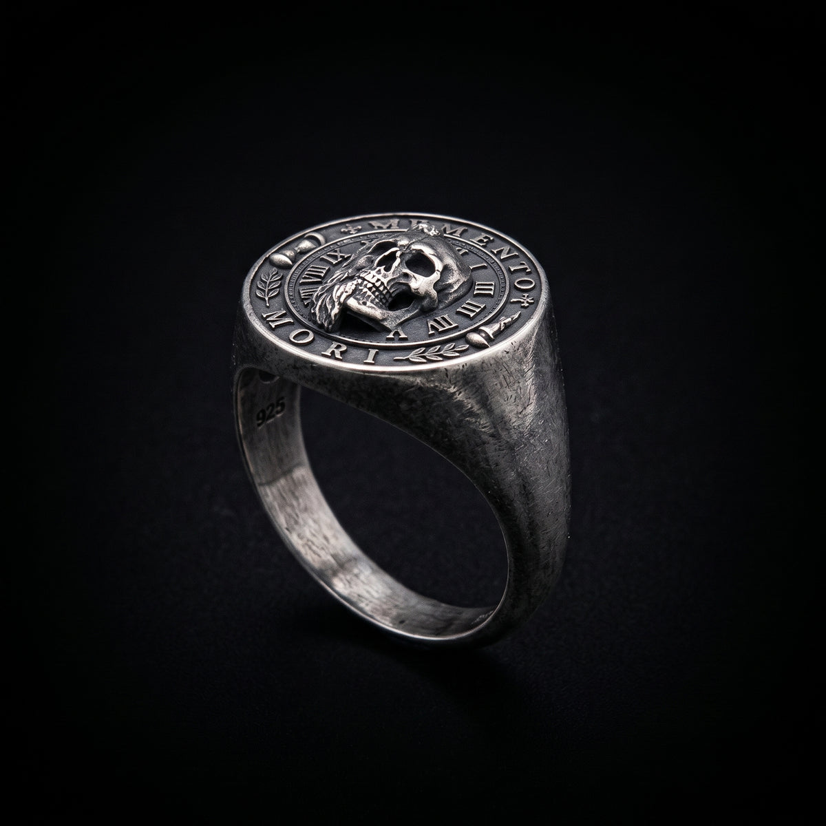 Memento Mori 925 Gümüş Yüzük